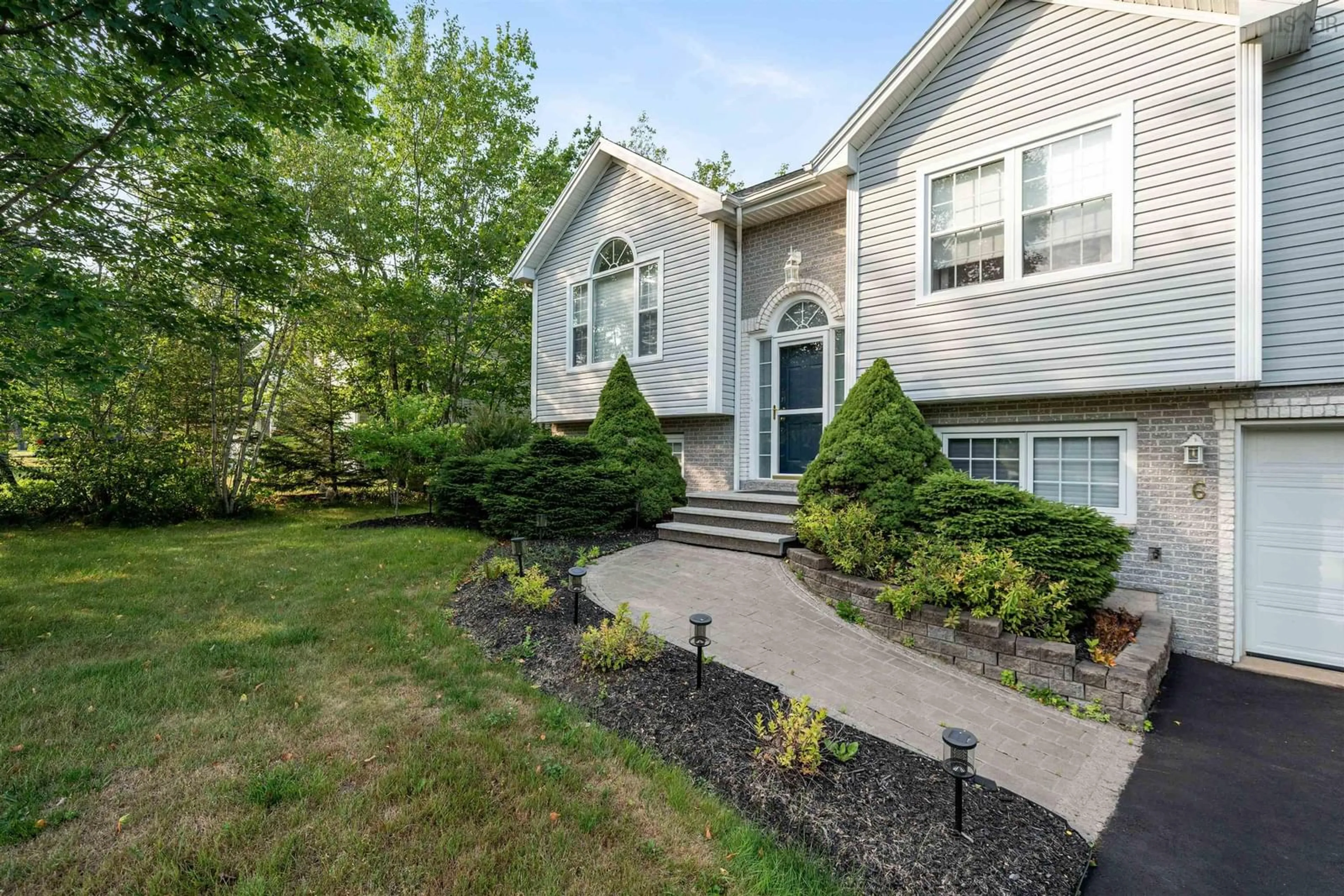 Home with vinyl exterior material, street for 6 Codys Lane, Elmsdale Nova Scotia B2S 2A5
