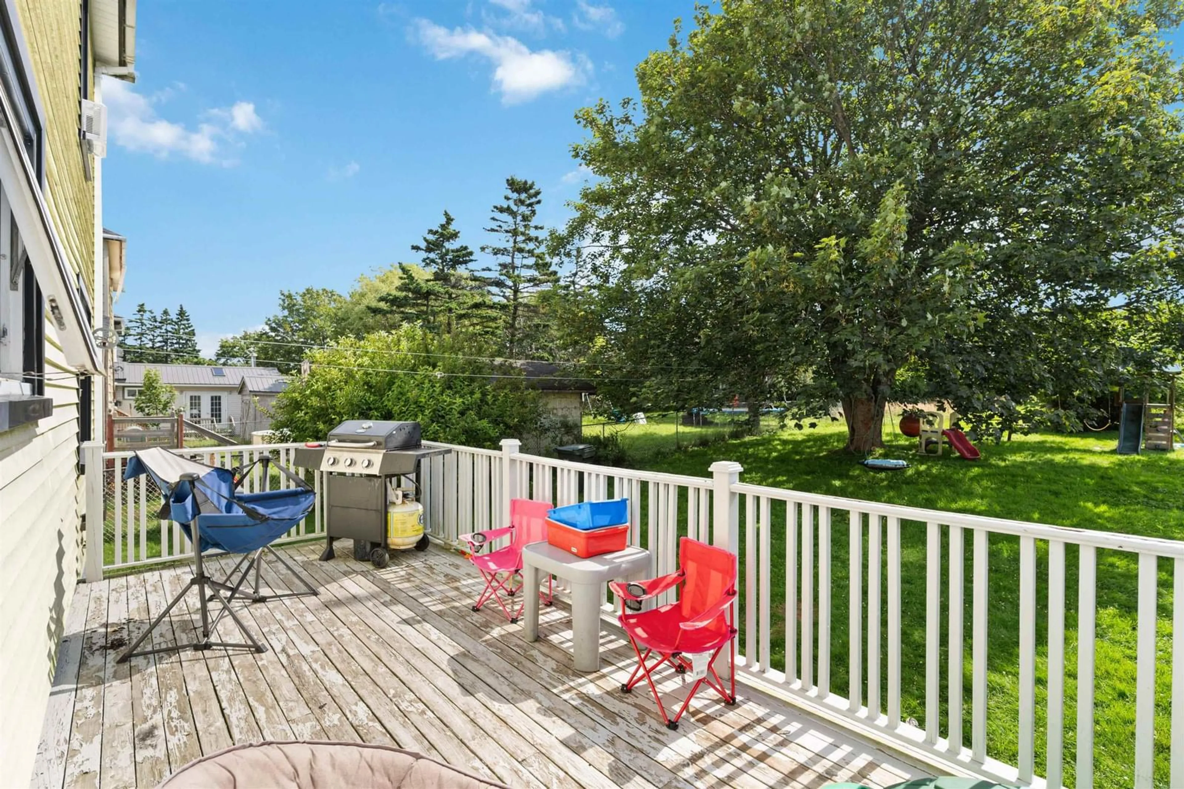Patio, water/lake/river/ocean view for 5 Carol Ave, Yarmouth Nova Scotia B5A 2H6