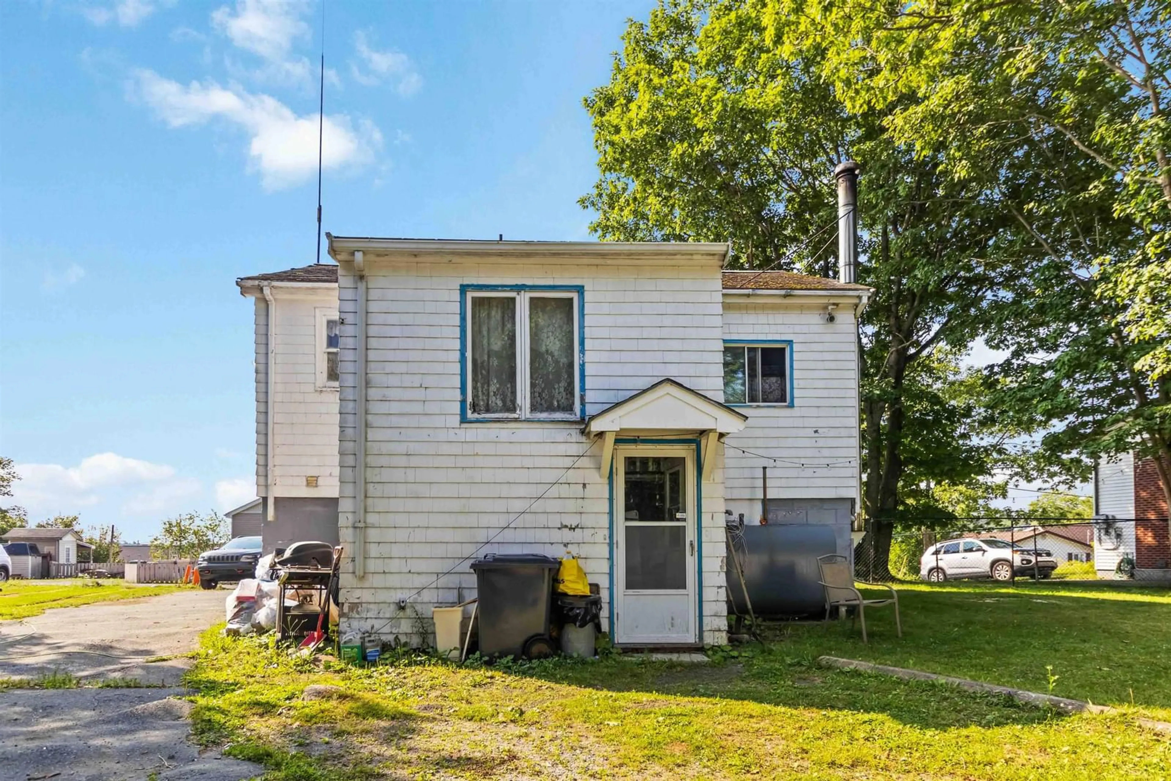 Home with vinyl exterior material, street for 24 Levis St, Halifax Nova Scotia B3R 1L9