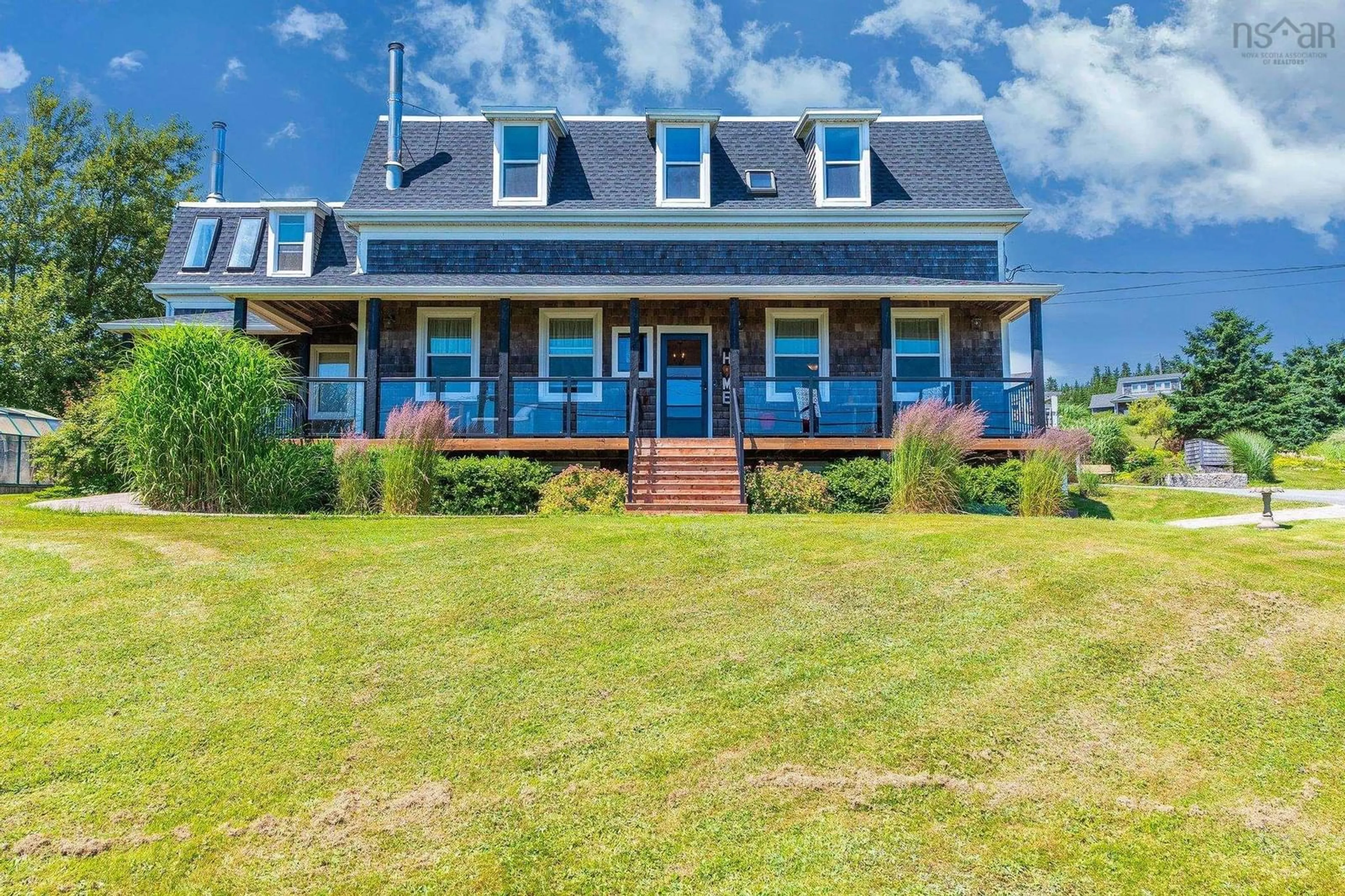 A pic from outside/outdoor area/front of a property/back of a property/a pic from drone, water/lake/river/ocean view for 2629 Crowell Rd, East Lawrencetown Nova Scotia B2Z 1P4
