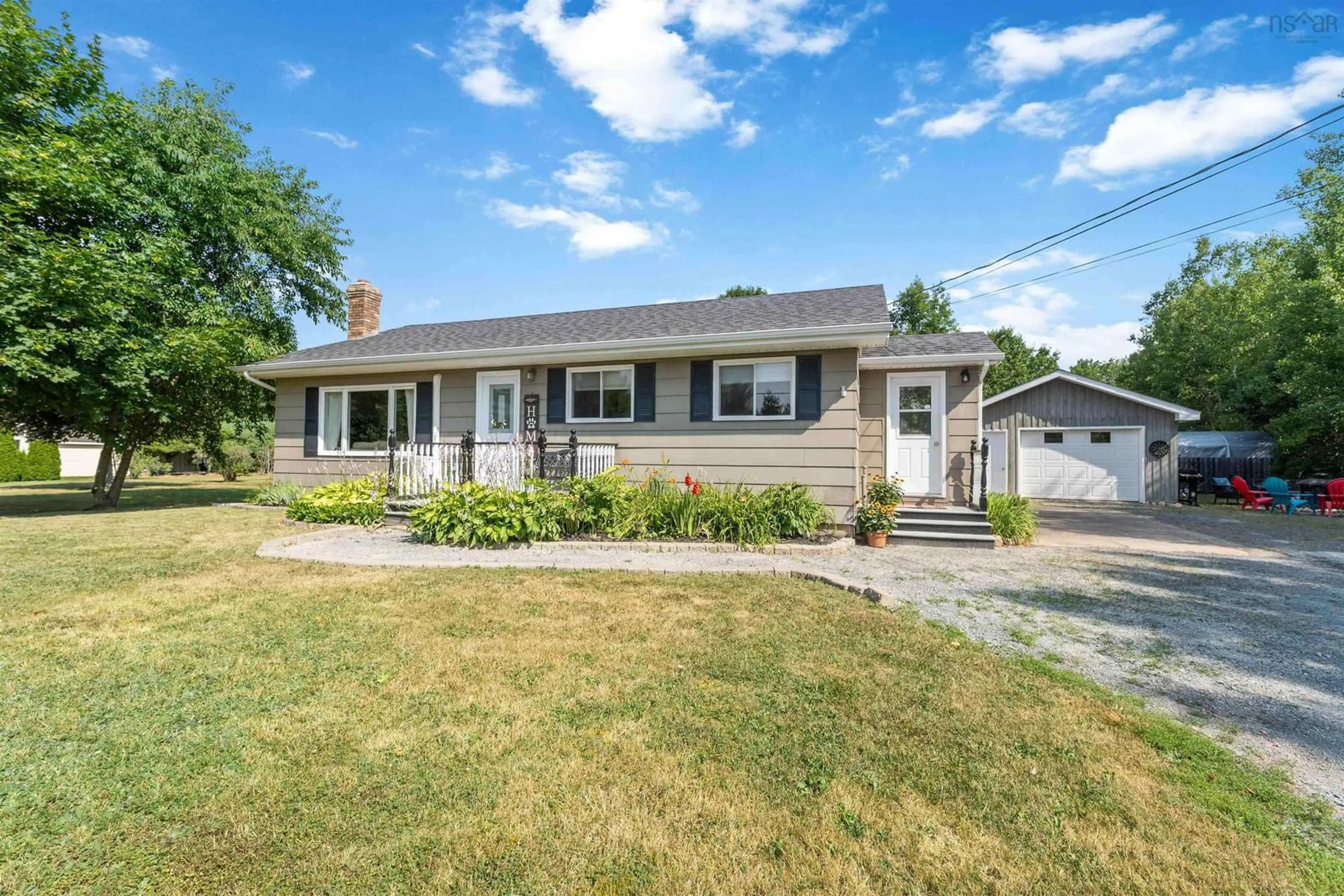 Home with vinyl exterior material, street for 183 Saxon St, Centreville Nova Scotia B0P 1J0