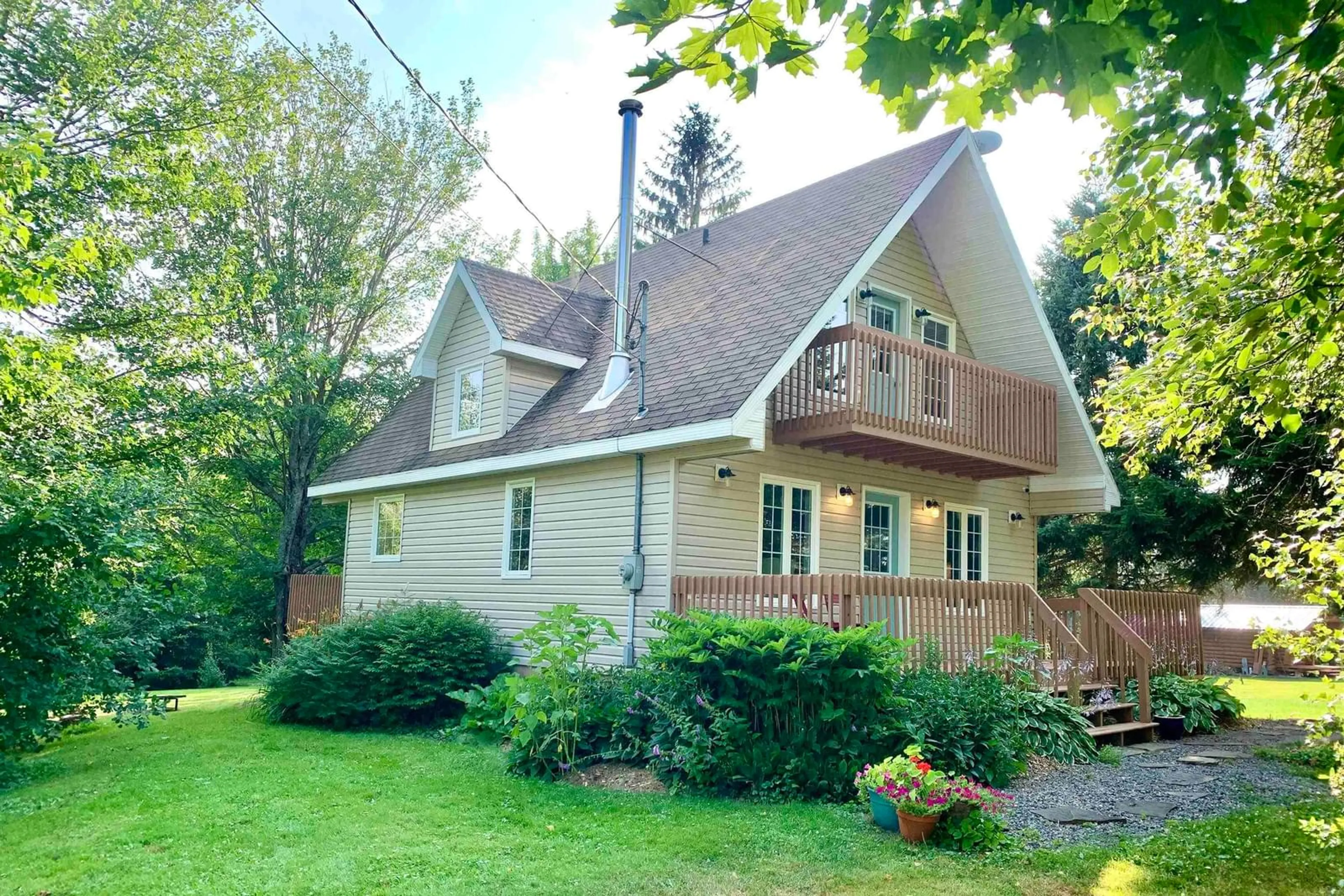 Home with vinyl exterior material, street for 24 Mitchell Island Loop, Linden Nova Scotia B0K 1K0