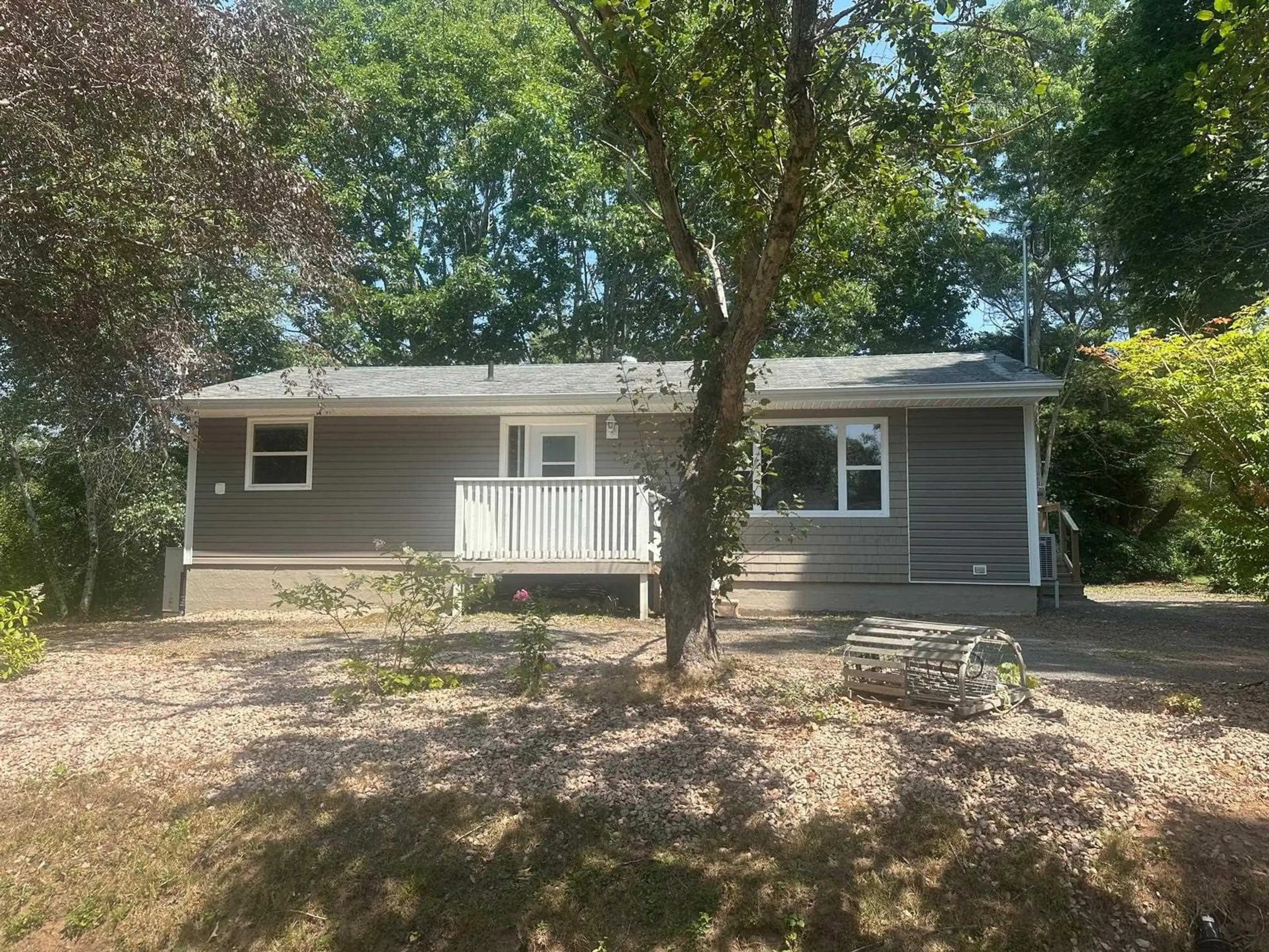 Home with vinyl exterior material, street for 30 Dodge Rd, South Farmington Nova Scotia B0P 1W0