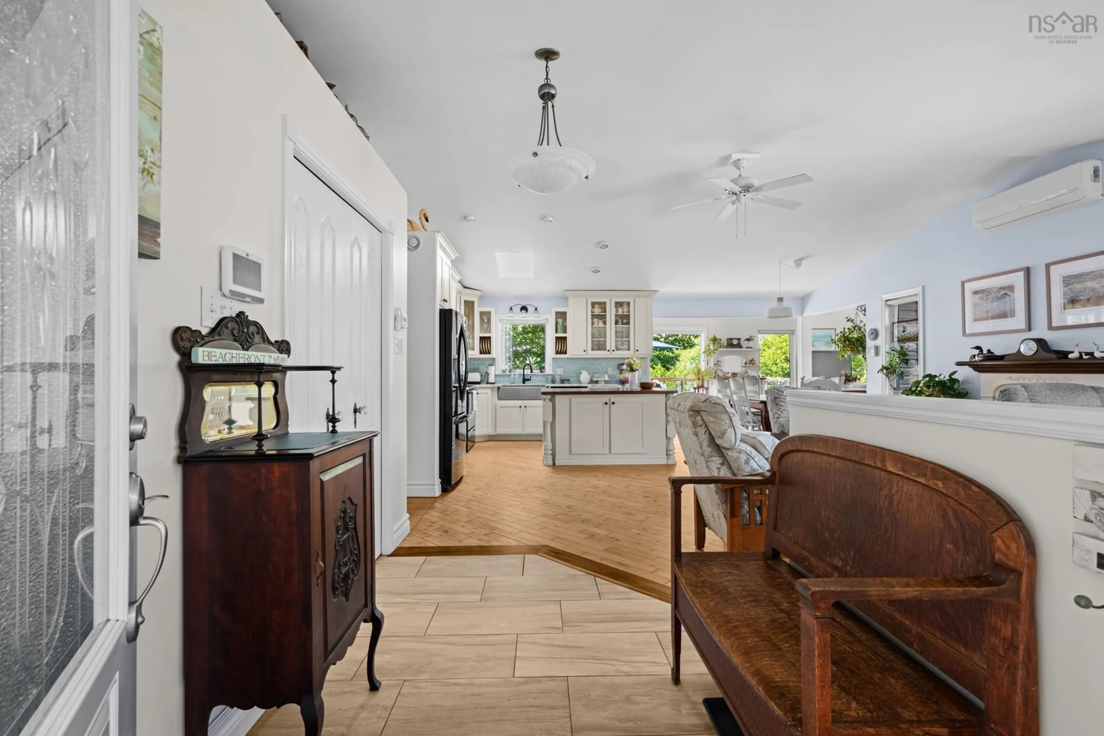 Open concept kitchen, unknown for 223 Candy Mountain Rd, Mineville Nova Scotia B2Z 1K5