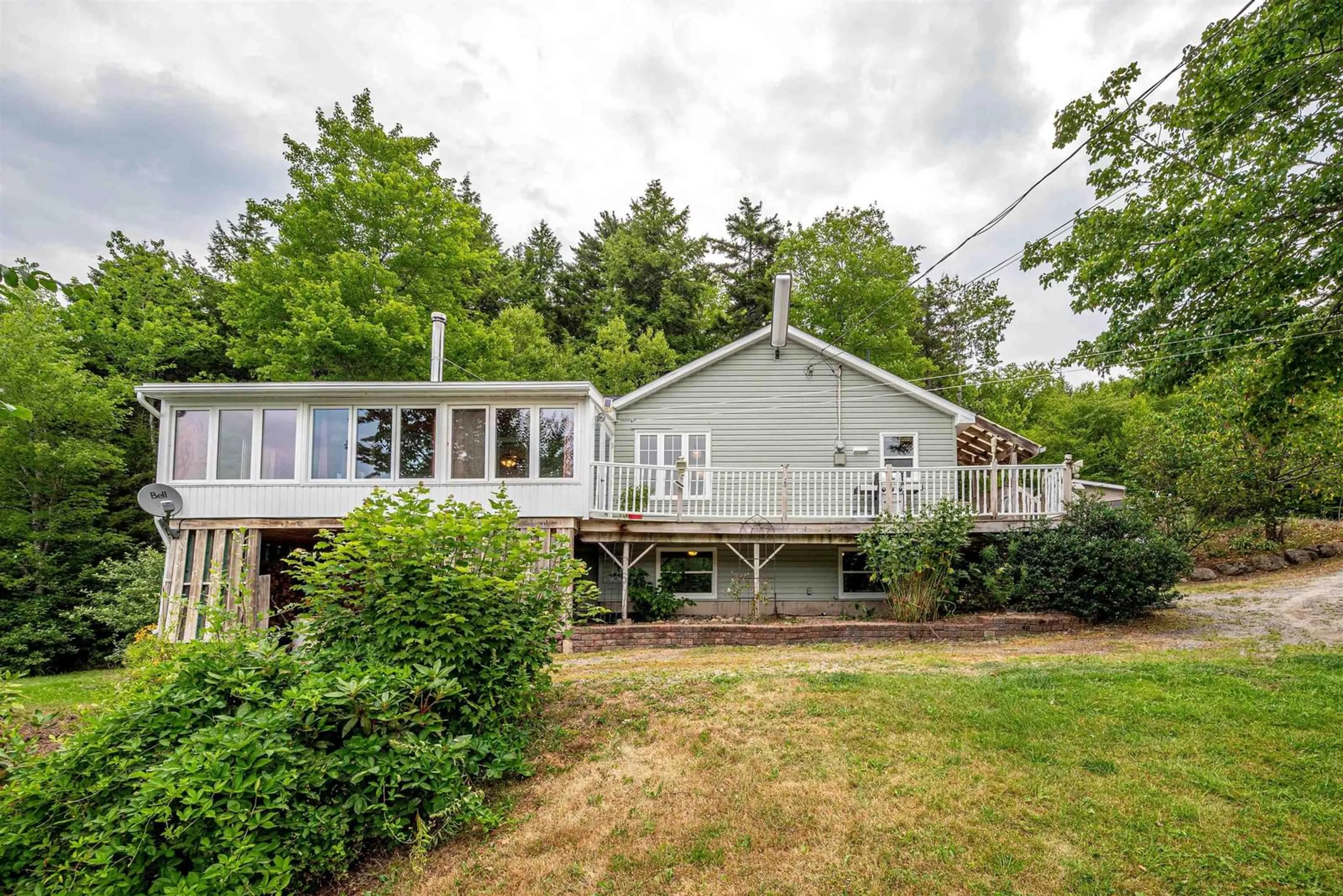 A pic from outside/outdoor area/front of a property/back of a property/a pic from drone, water/lake/river/ocean view for 139 Smeltzer Rd, Upper Vaughan Nova Scotia B0N 2T0