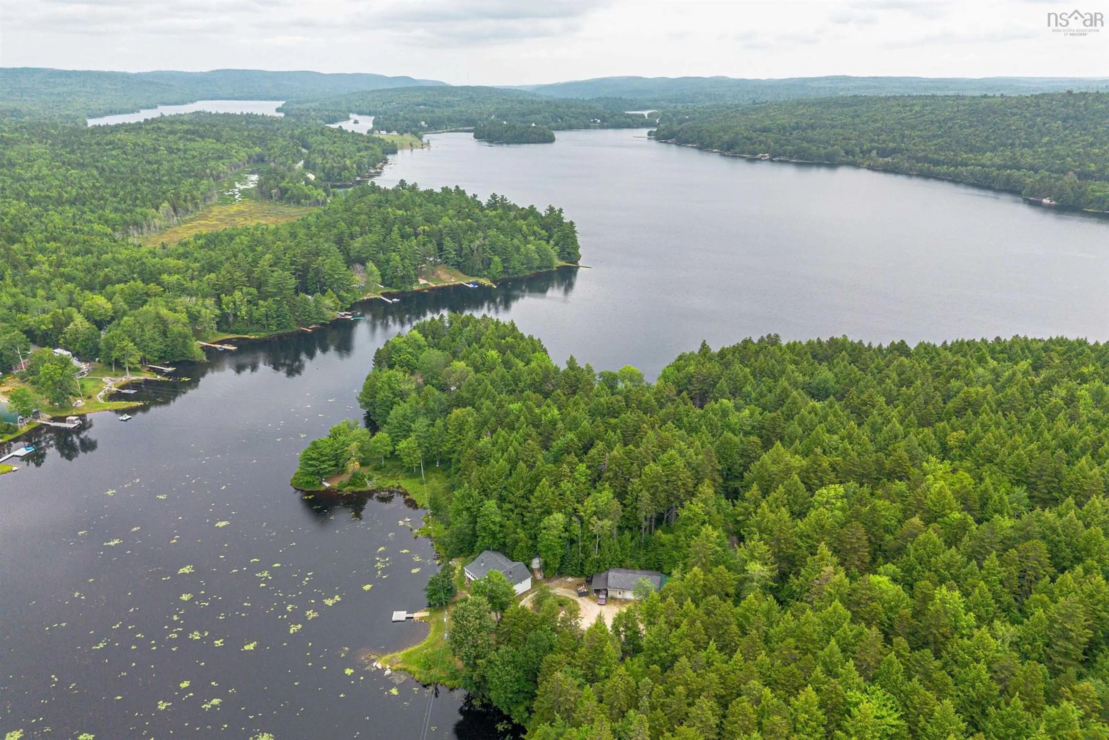A pic from outside/outdoor area/front of a property/back of a property/a pic from drone, water/lake/river/ocean view for 139 Smeltzer Rd, Upper Vaughan Nova Scotia B0N 2T0