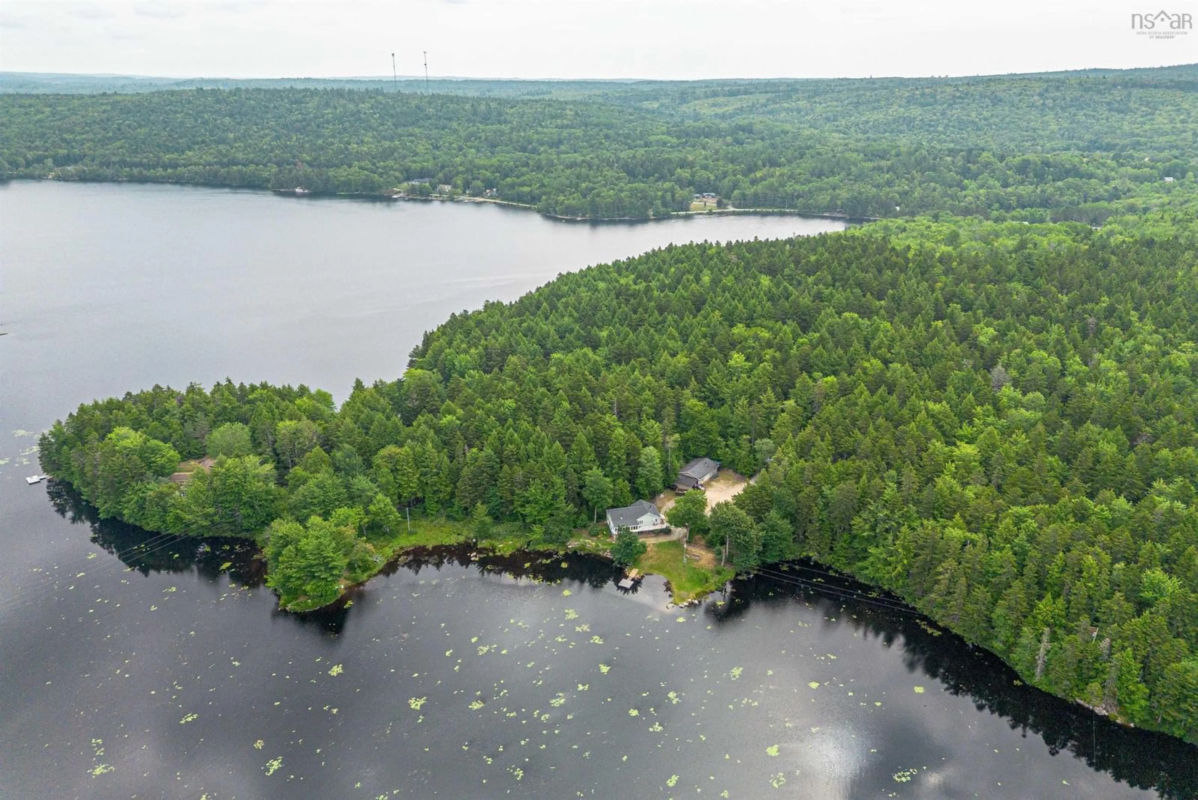 A pic from outside/outdoor area/front of a property/back of a property/a pic from drone, water/lake/river/ocean view for 139 Smeltzer Rd, Upper Vaughan Nova Scotia B0N 2T0