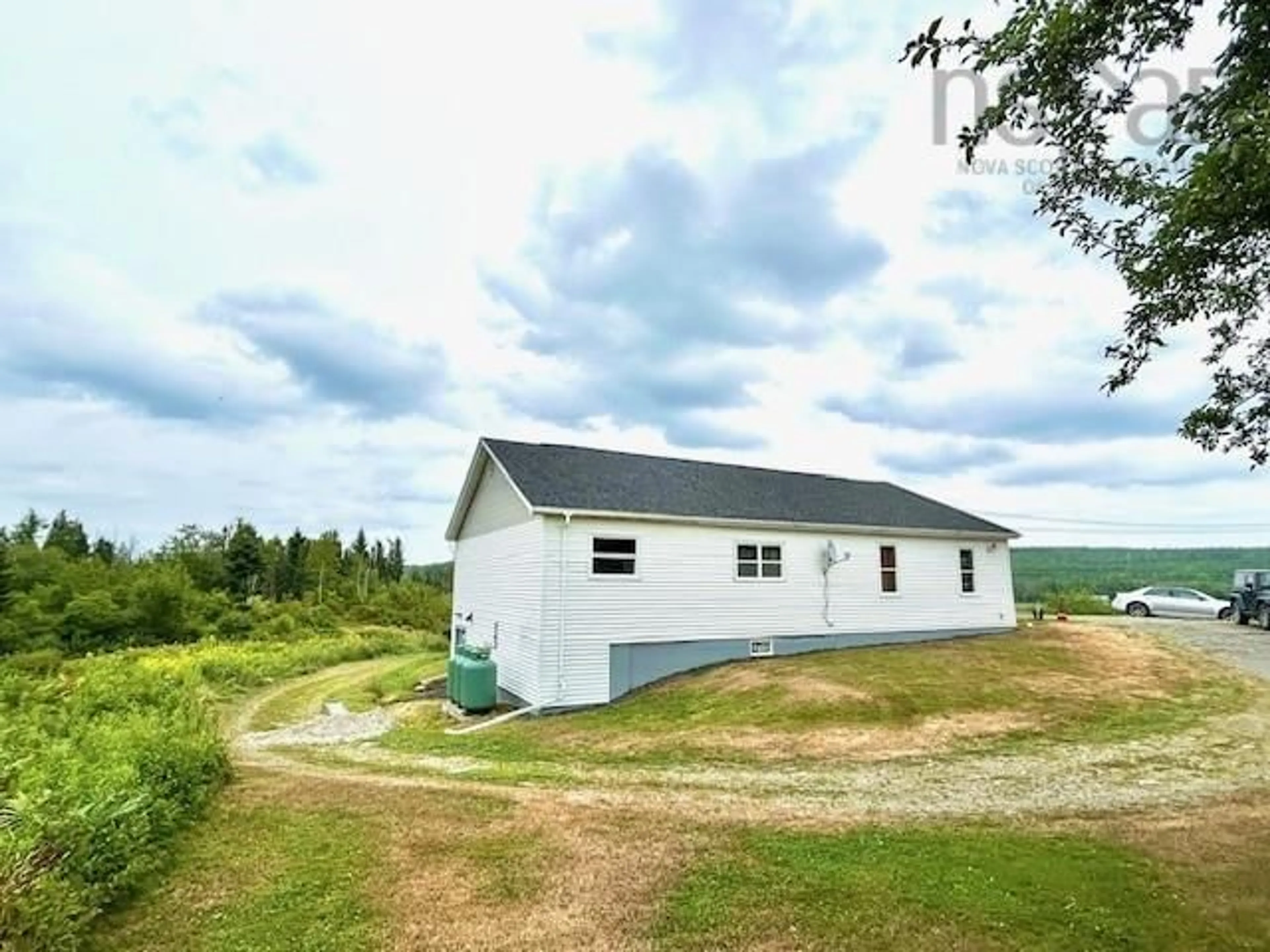 A pic from outside/outdoor area/front of a property/back of a property/a pic from drone, unknown for 87 Pool Rd, Sheet Harbour Nova Scotia B0J 3B0