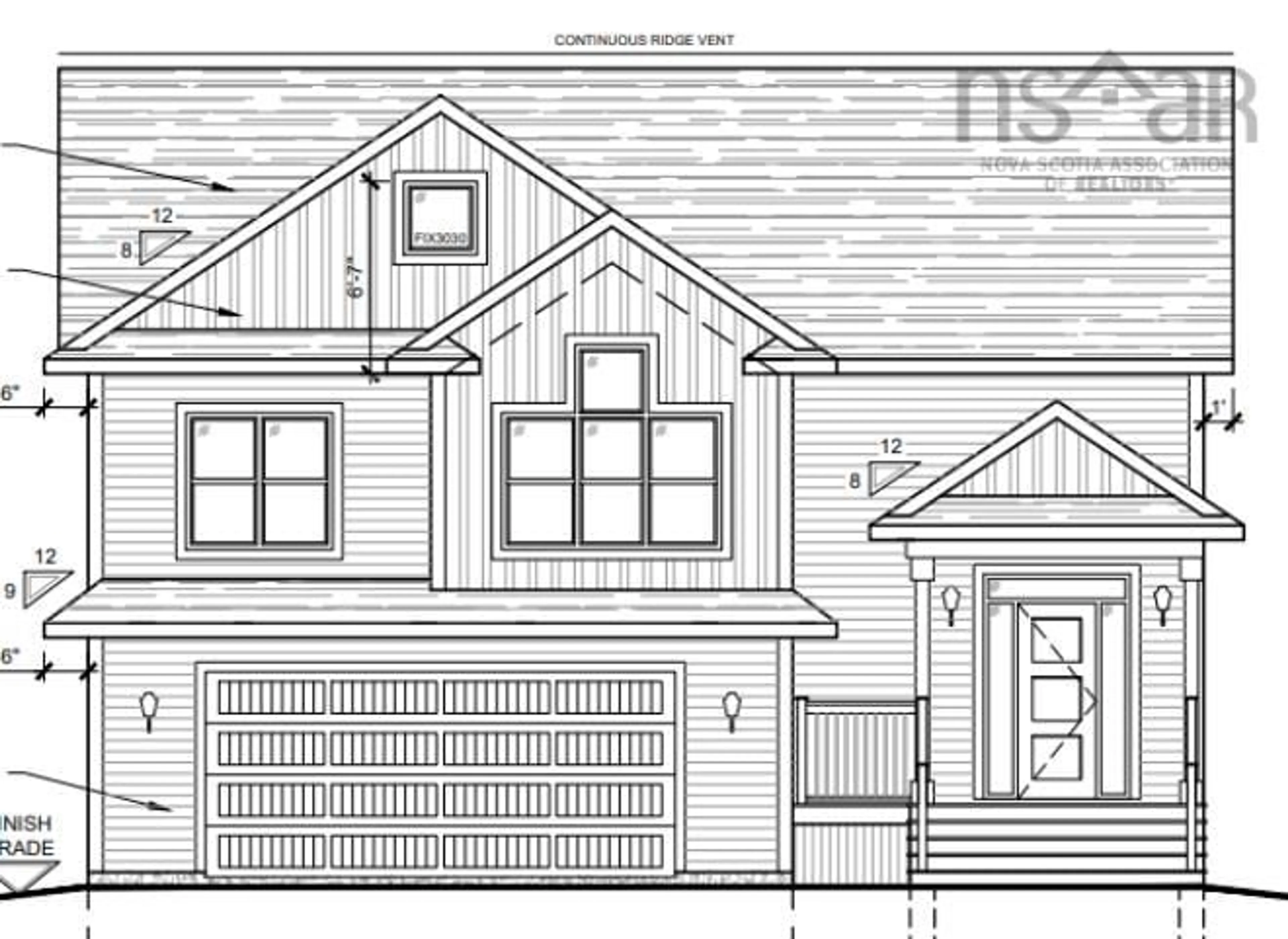 Home with brick exterior material, street for 648 Celebration Dr #Lot 754, Fall River Nova Scotia B2T 0K6