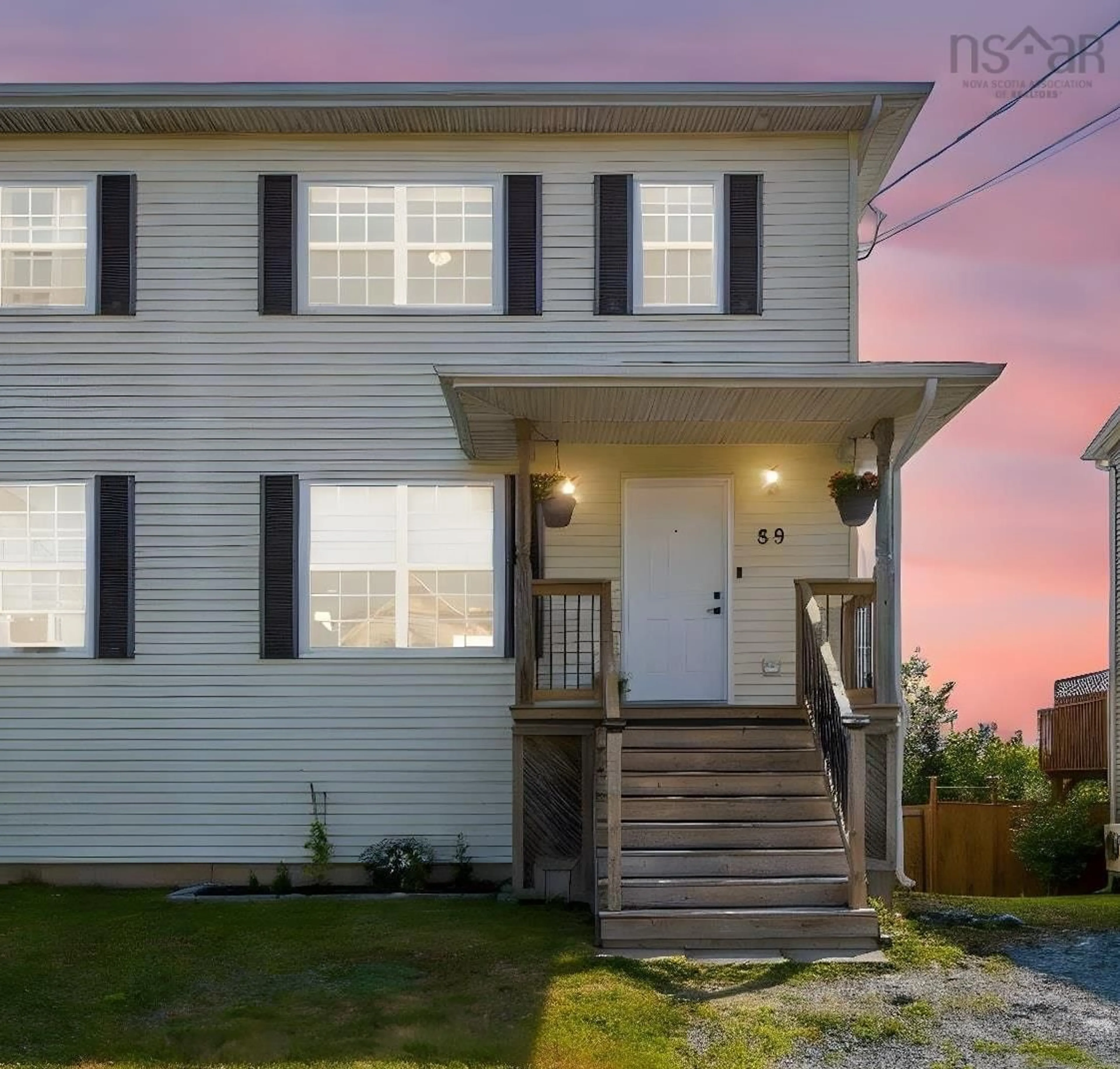 Home with vinyl exterior material, street for 89 Atikian Dr, Eastern Passage Nova Scotia B3G 0A9