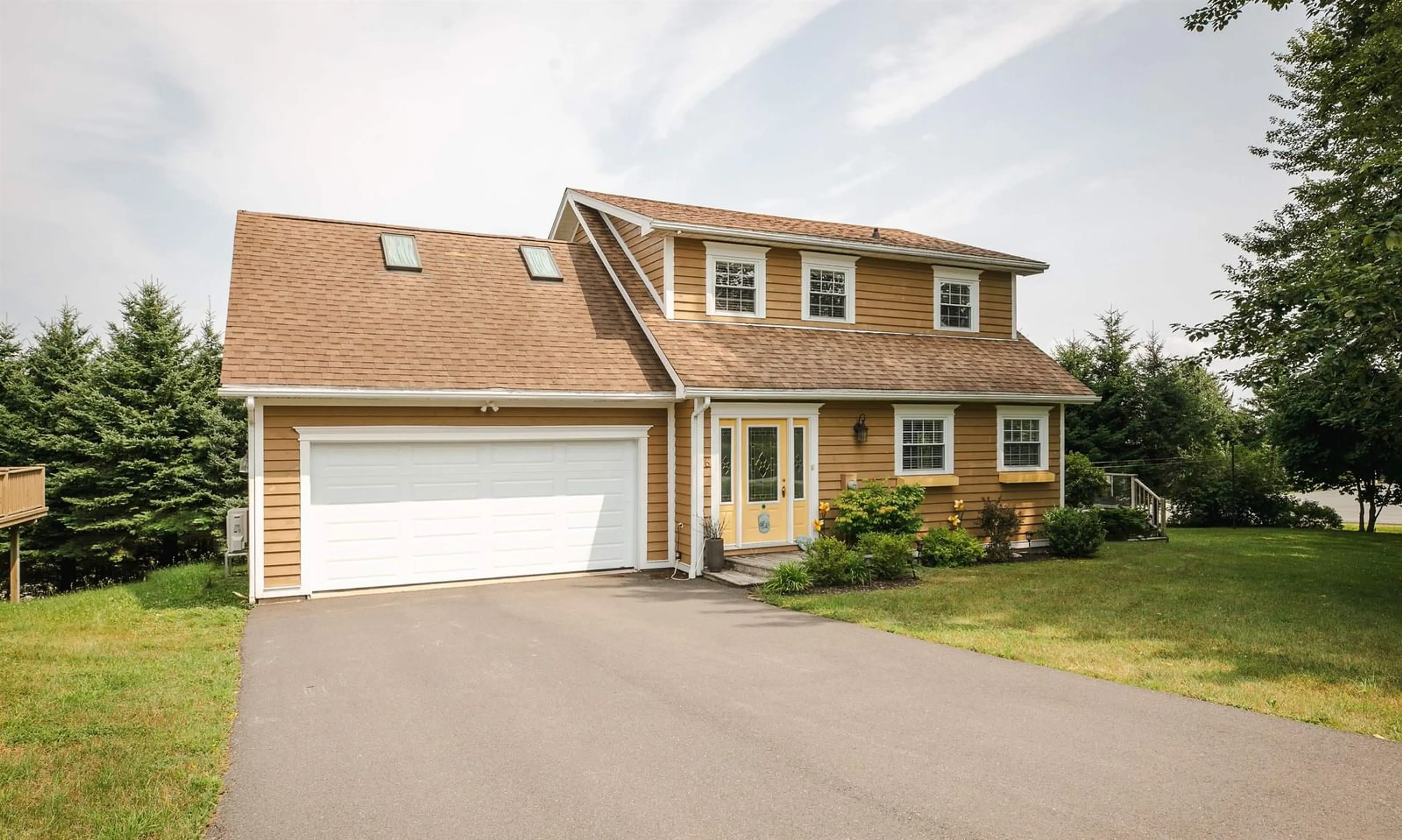 Home with vinyl exterior material, street for 6 Westwind Dr, Chester Nova Scotia B0J 1J0