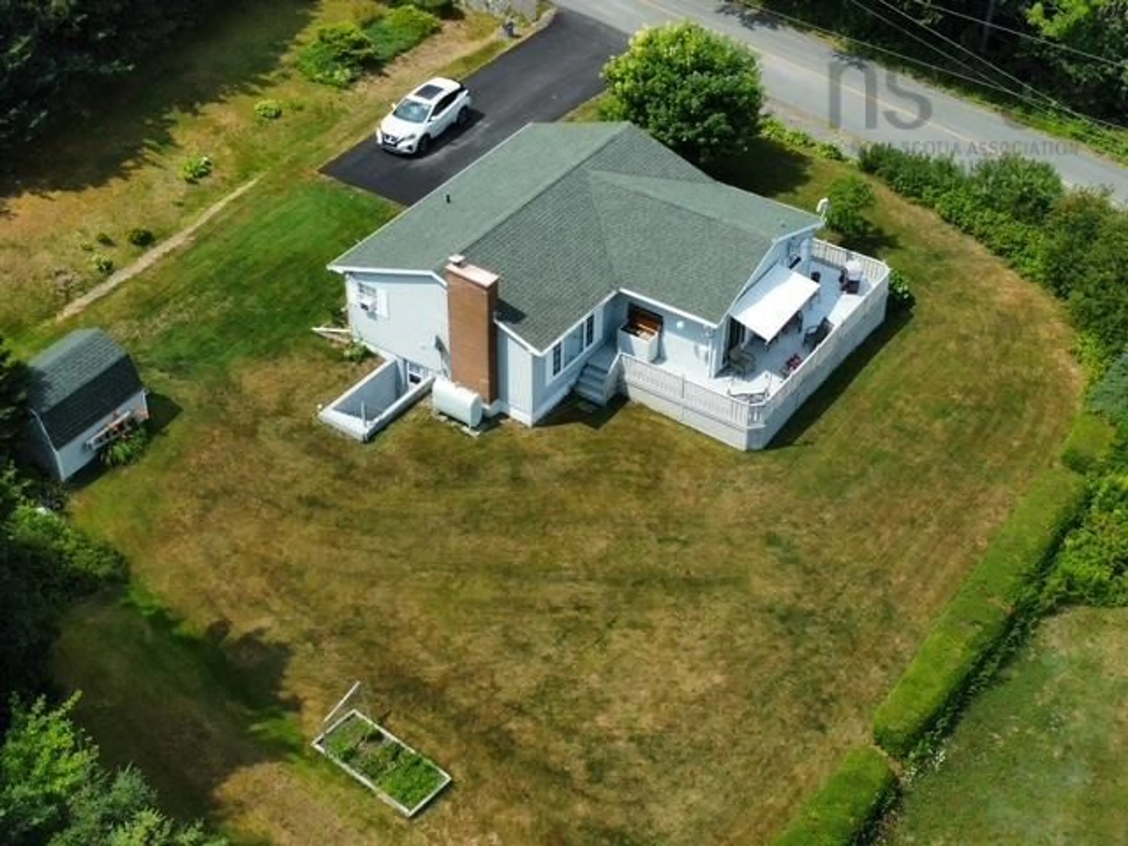 A pic from outside/outdoor area/front of a property/back of a property/a pic from drone, building for 39 Falkland Lane, Guysborough Nova Scotia B0H 1N0