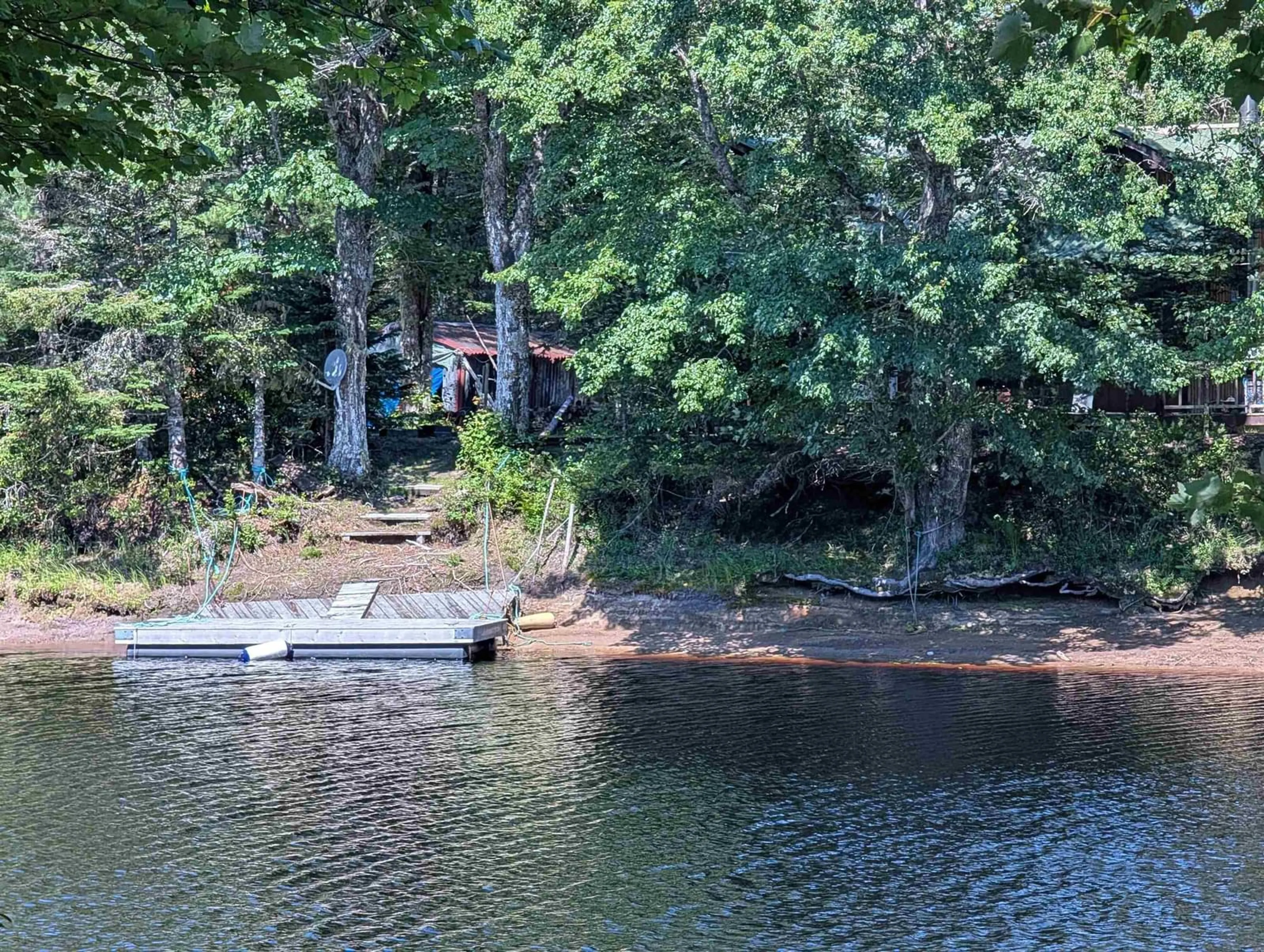 A pic from outside/outdoor area/front of a property/back of a property/a pic from drone, water/lake/river/ocean view for 1432 Upper Clyde Rd, Clyde River Nova Scotia B0W 1R0