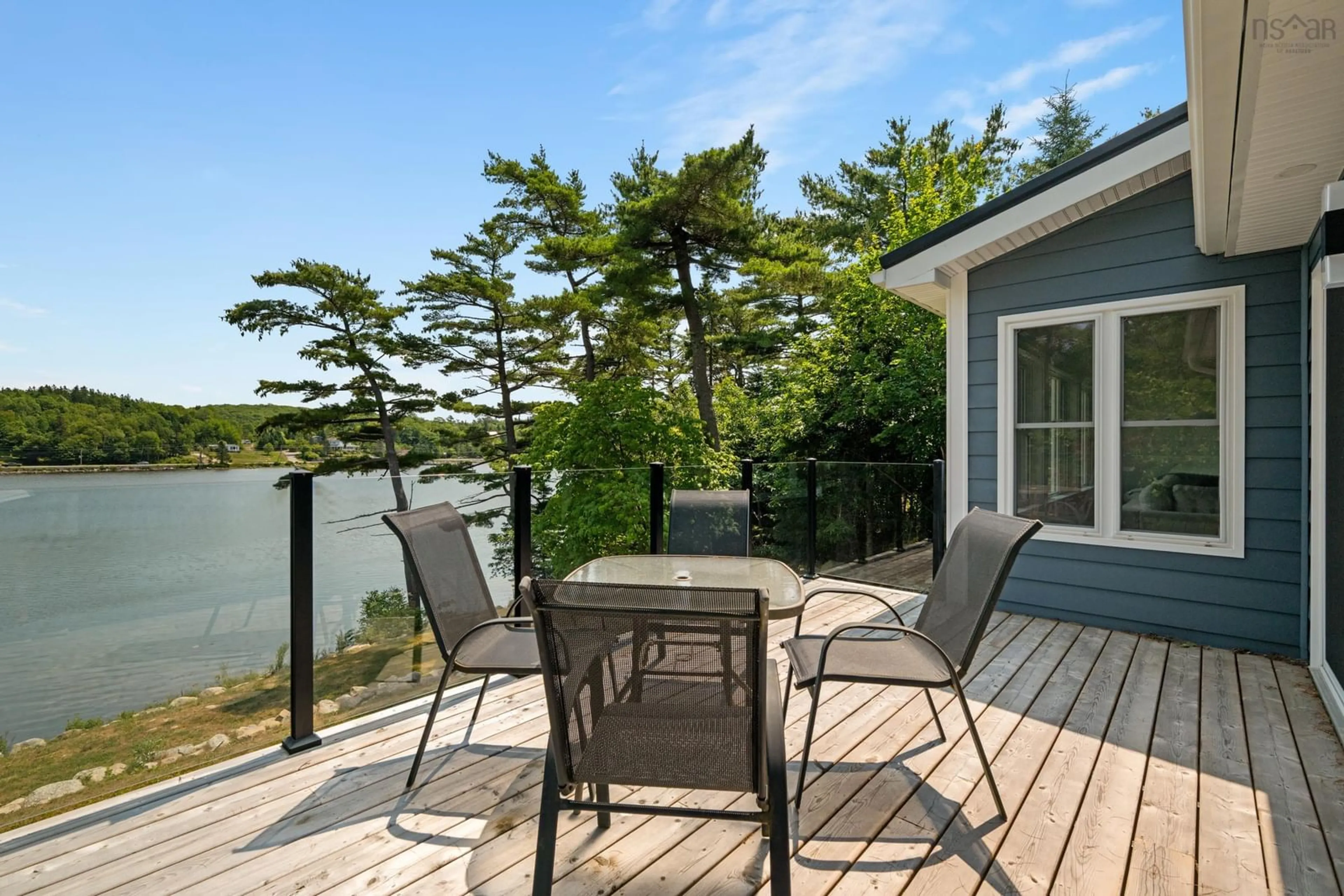 Patio, water/lake/river/ocean view for 431 Cormorant Lane, Tantallon Nova Scotia B3Z 2L5