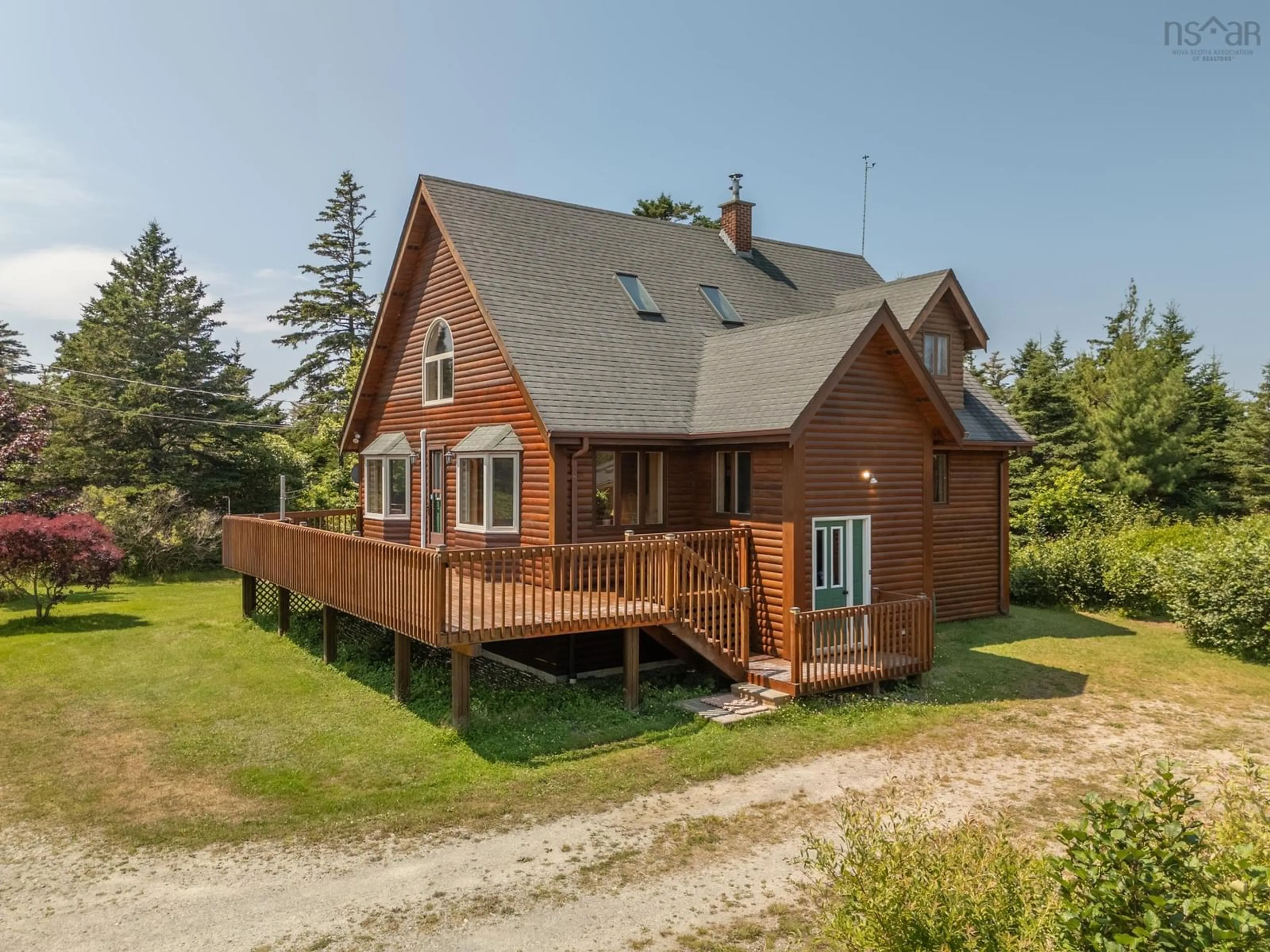 A pic from outside/outdoor area/front of a property/back of a property/a pic from drone, unknown for 708 Highway 304, Overton Nova Scotia B5A 5G6