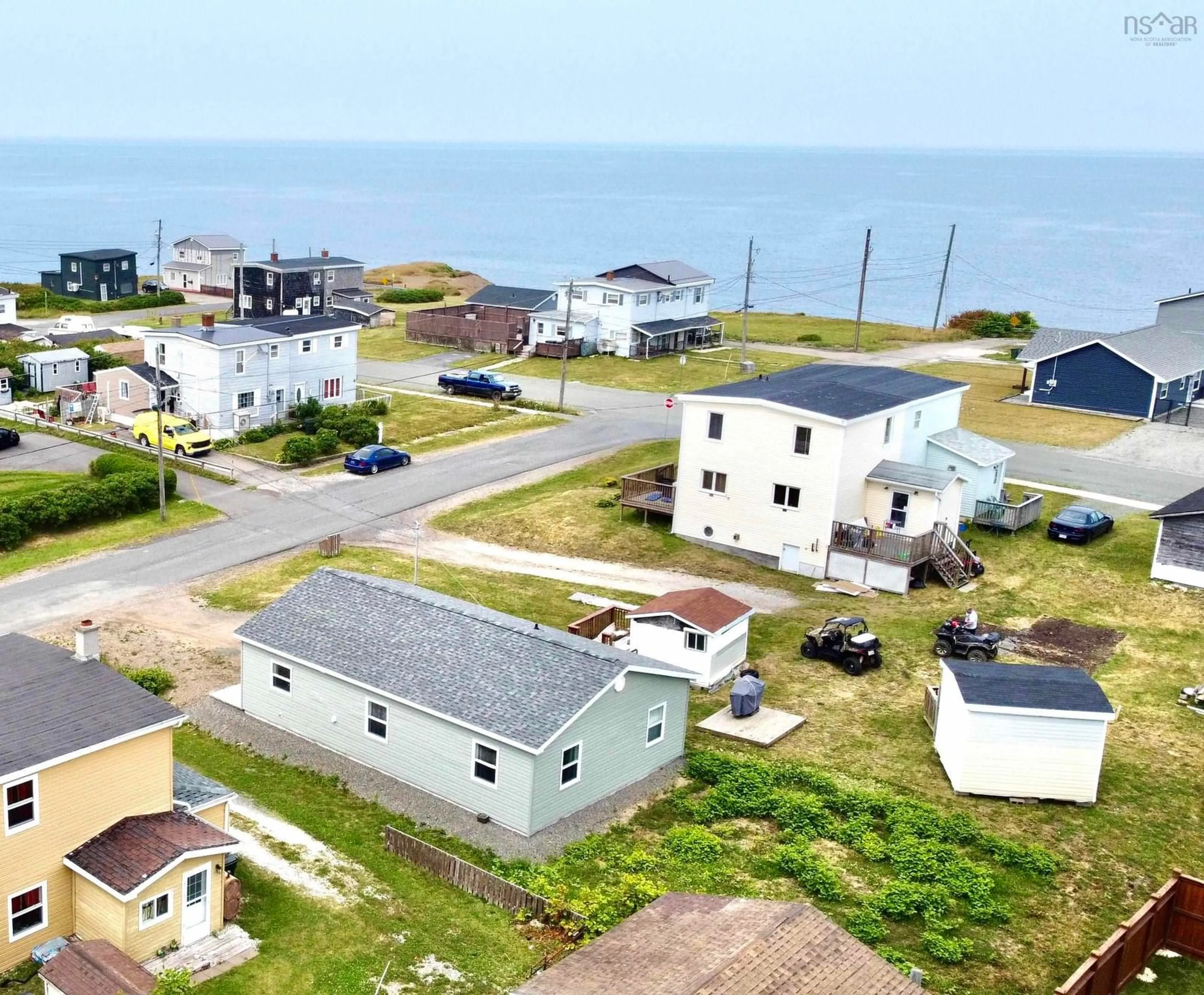 A pic from outside/outdoor area/front of a property/back of a property/a pic from drone, street for 26 Tenth St, Glace Bay Nova Scotia B1A 4L8