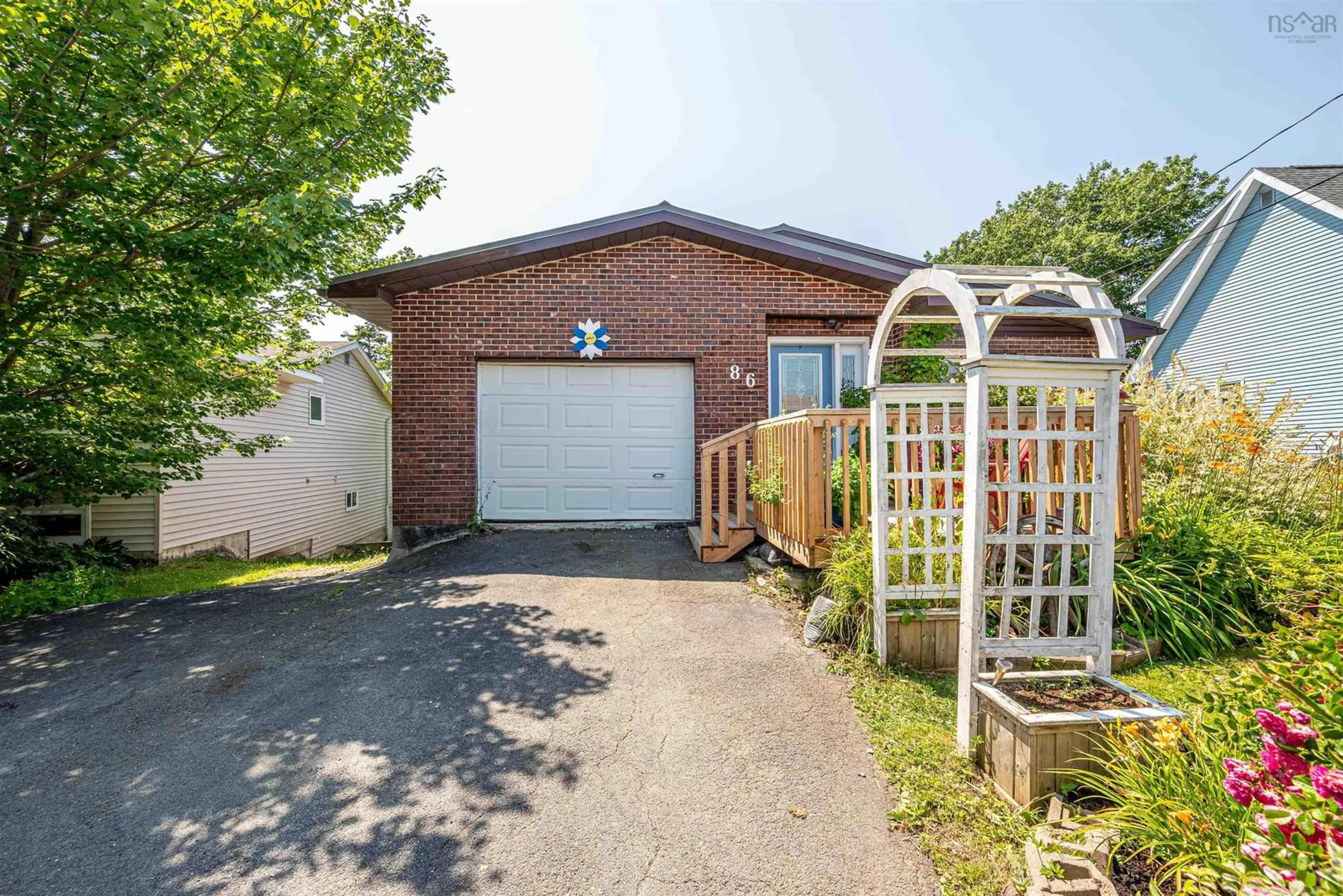 A pic from outside/outdoor area/front of a property/back of a property/a pic from drone, street for 86 La Pierre Cres, Dartmouth Nova Scotia B2W 5C8