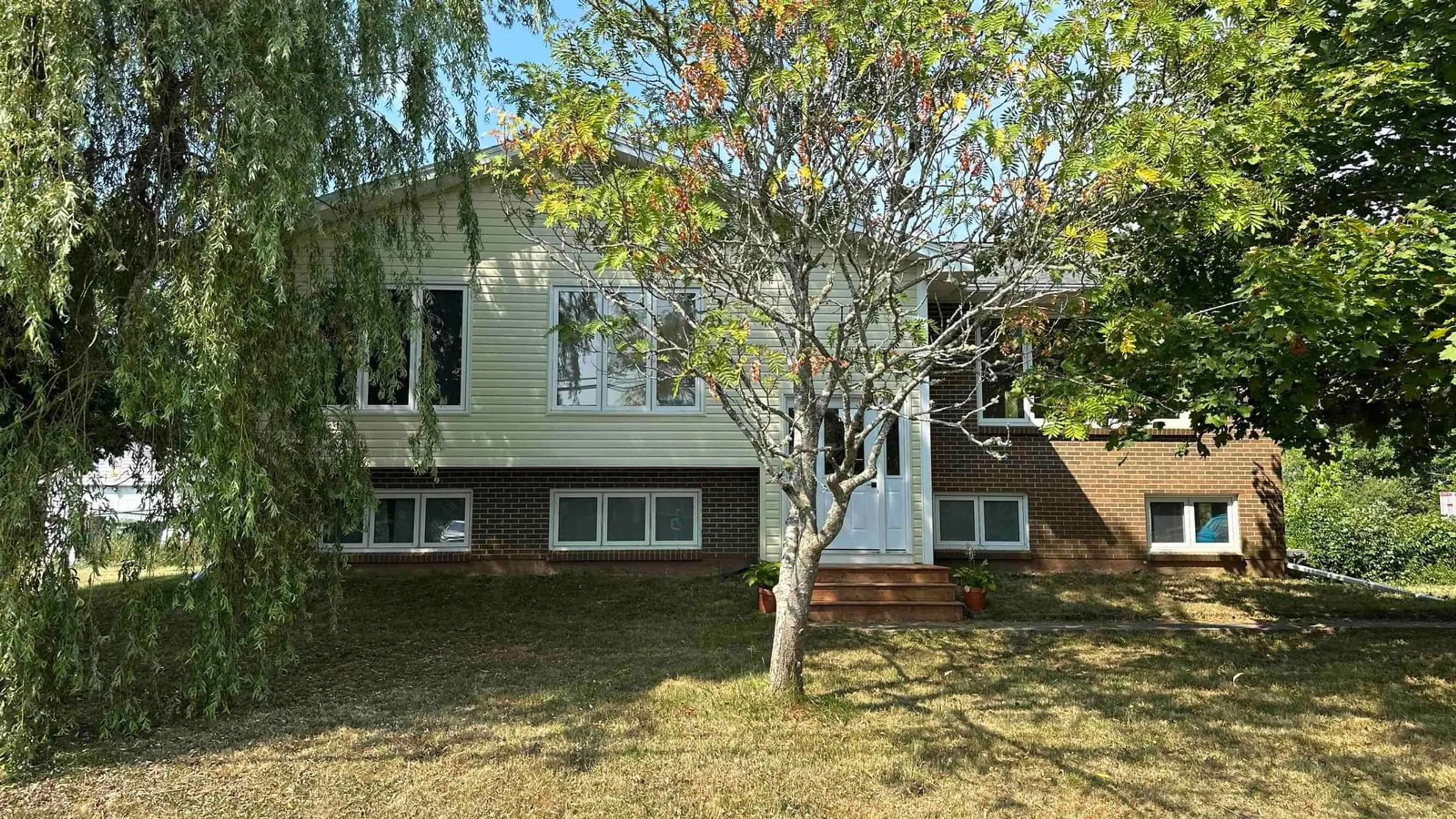 Home with vinyl exterior material, street for 18 Alderney Dr, Enfield Nova Scotia B2T 1J7