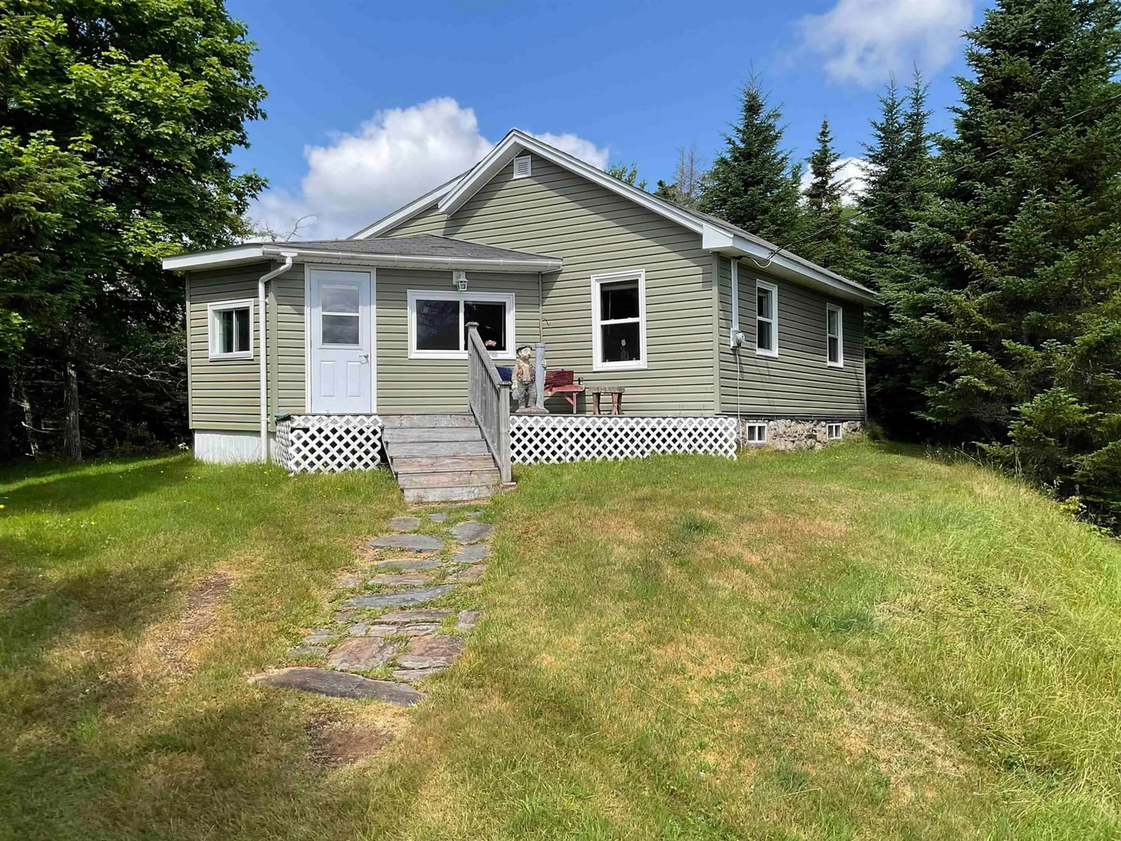 A pic from outside/outdoor area/front of a property/back of a property/a pic from drone, unknown for 70 Gerrior Road, Larrys River Nova Scotia B0H 1T0