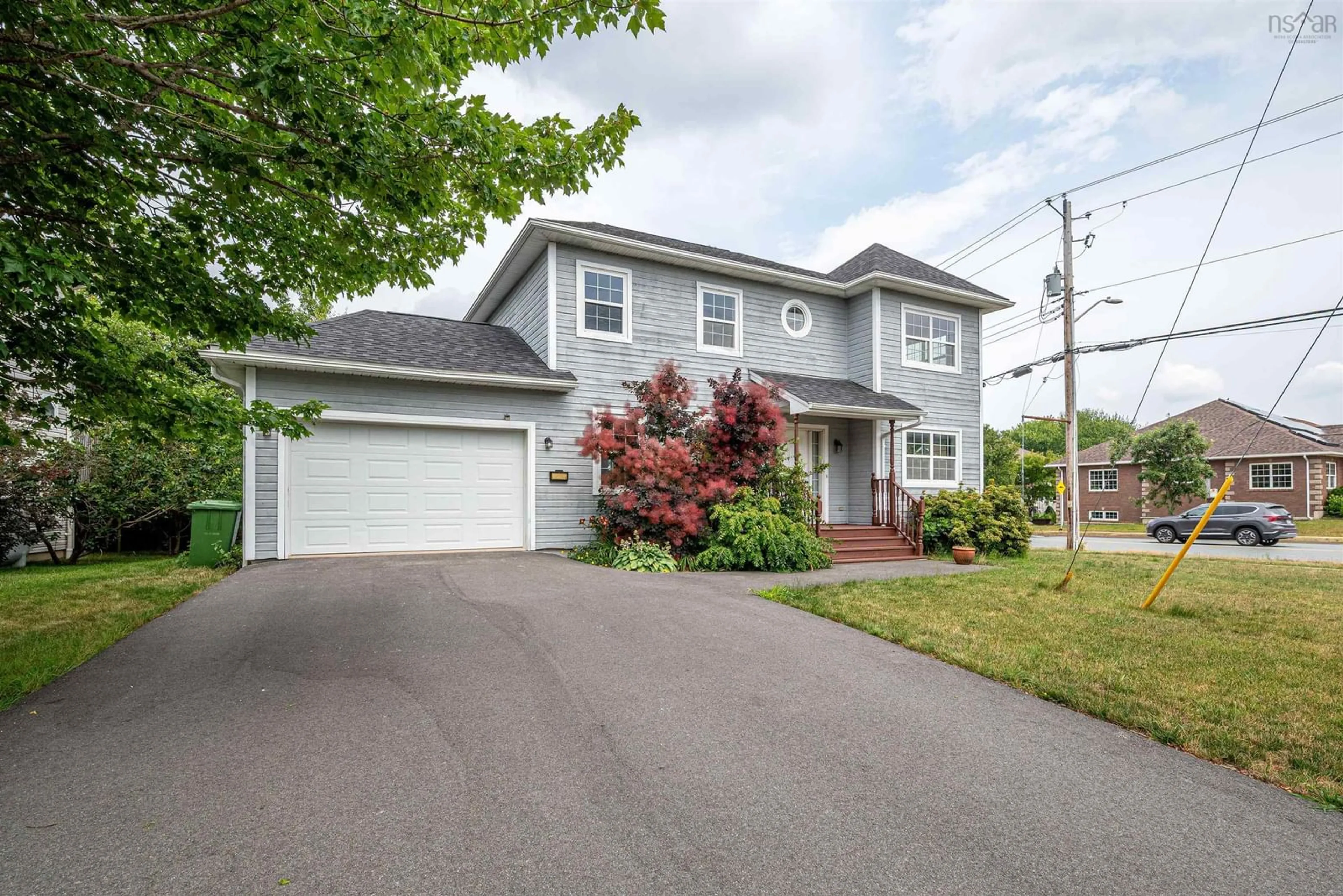 Home with vinyl exterior material, street for 9 Roxbury Cres, Halifax Nova Scotia B3M 4S9