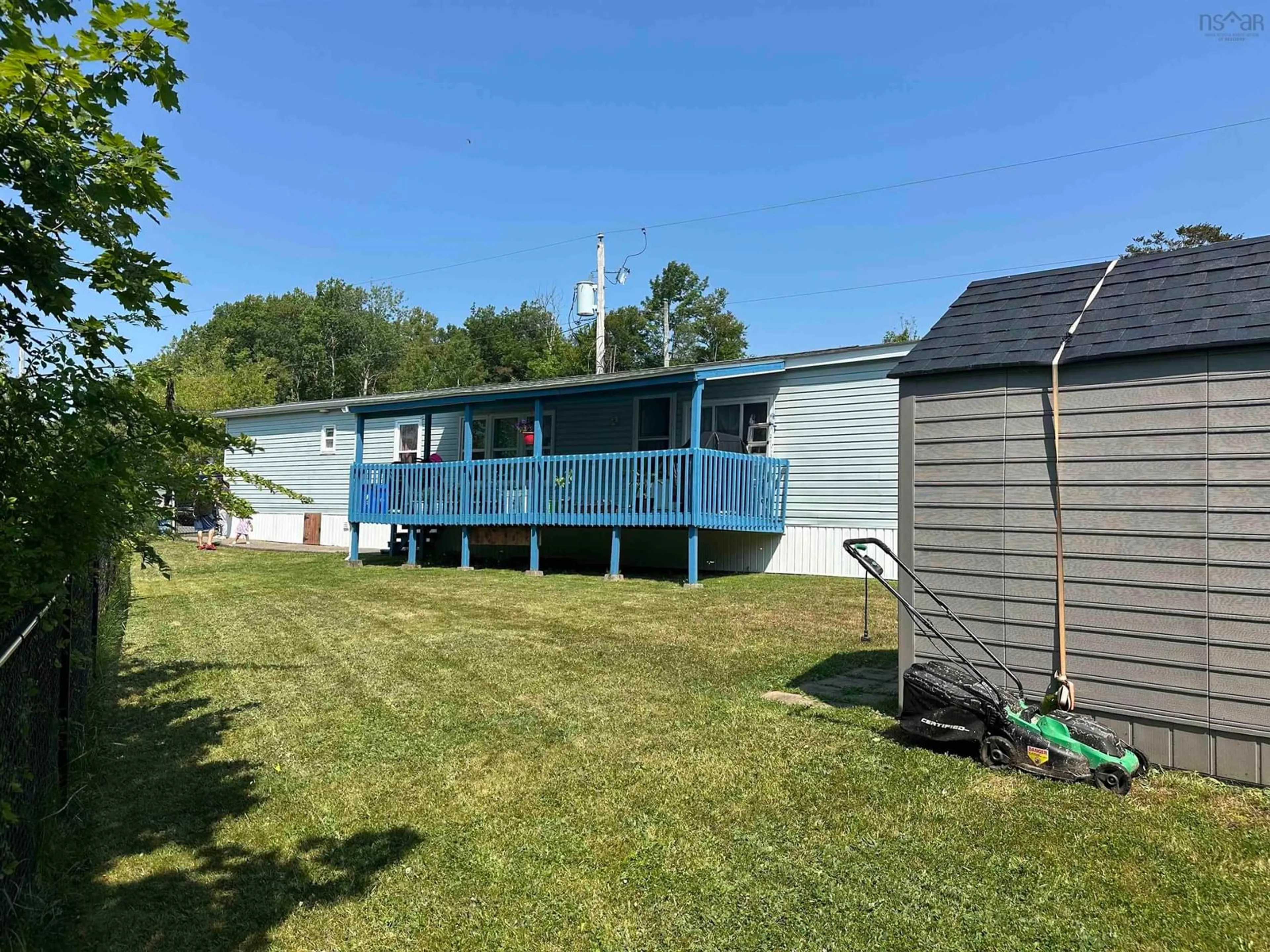 A pic from outside/outdoor area/front of a property/back of a property/a pic from drone, water/lake/river/ocean view for 257 Parklane Dr, Lower Sackville Nova Scotia B4C 2X2