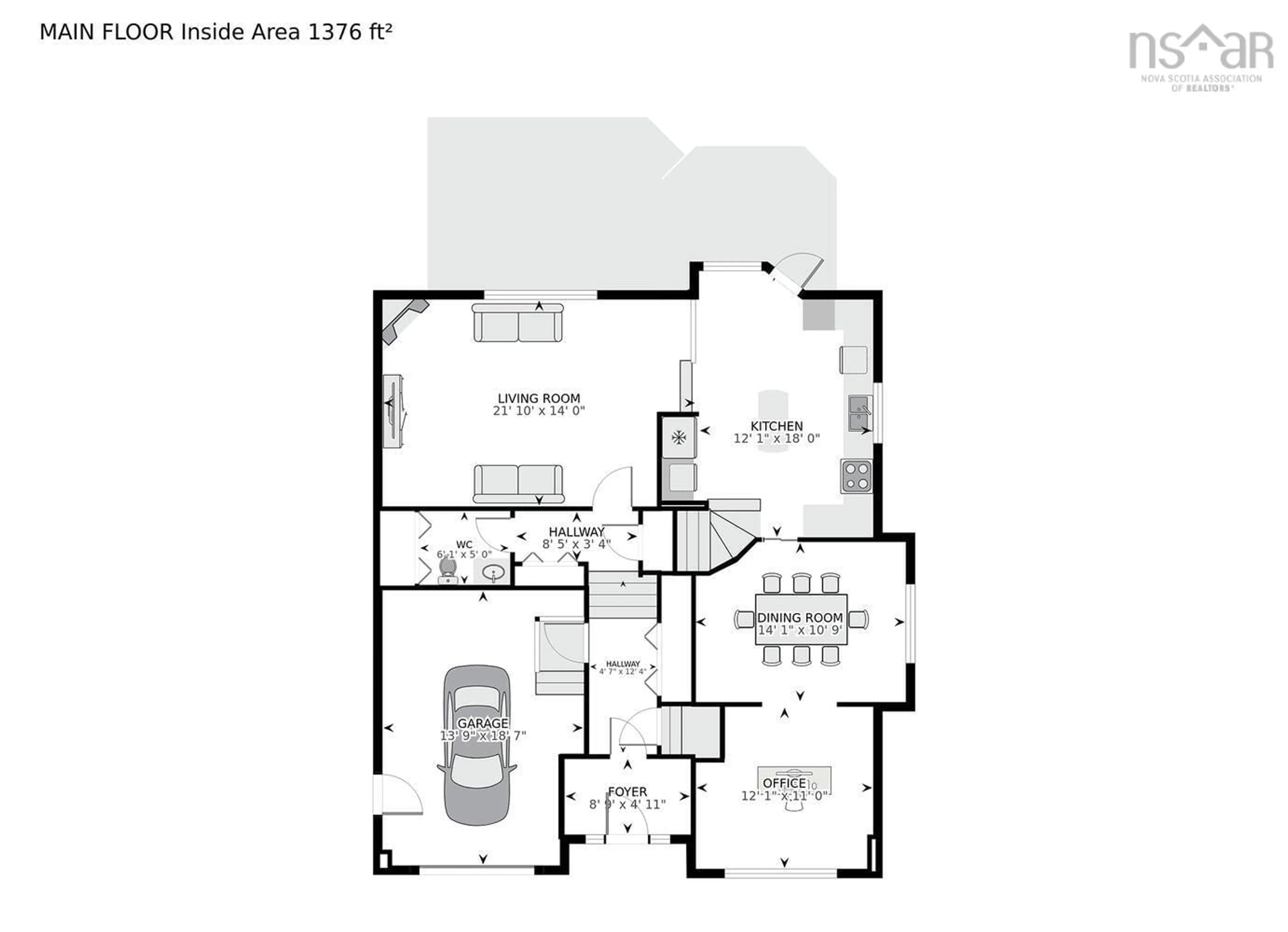 Floor plan for 15 Essex Lane, Halifax Nova Scotia B3S 1E3