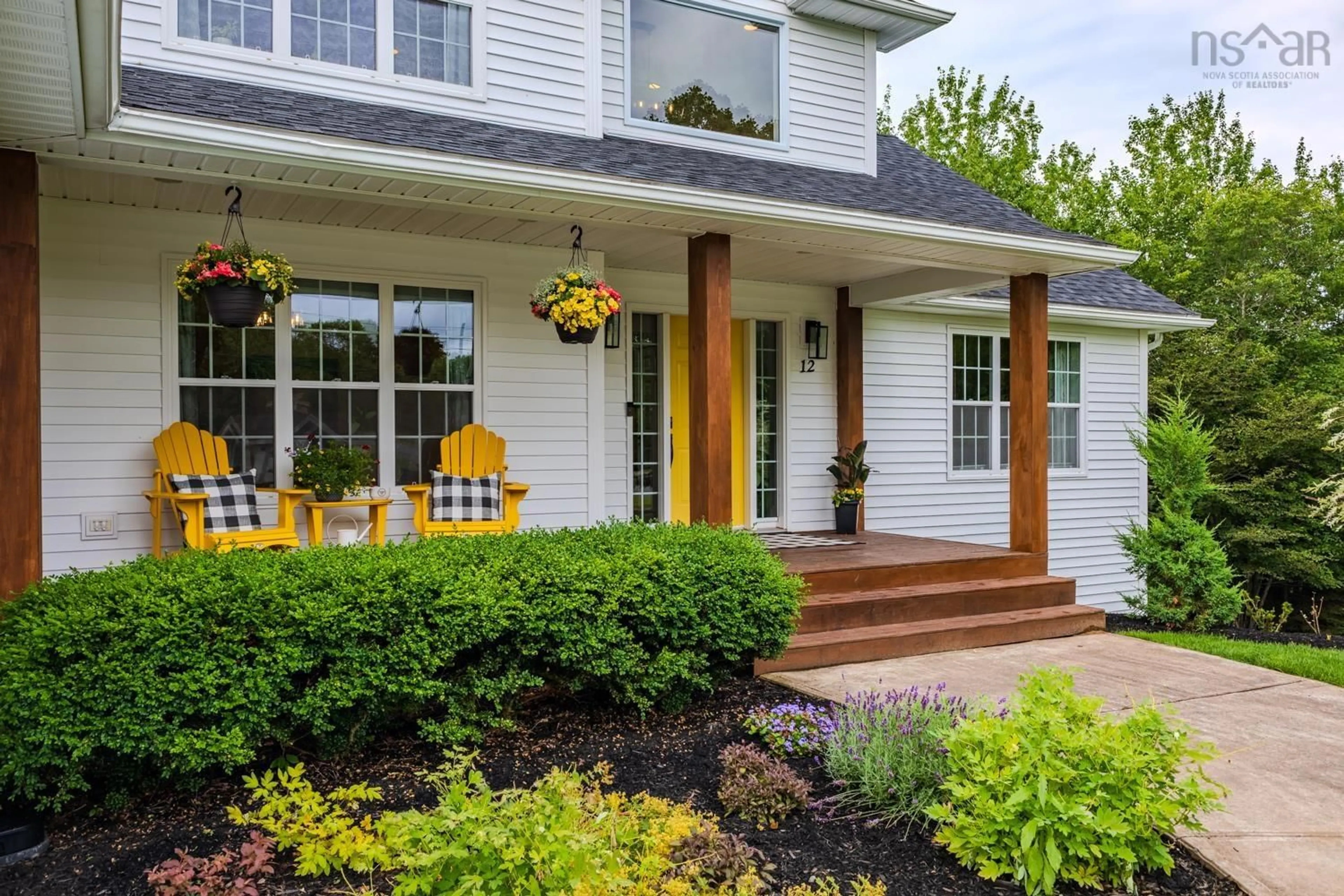 Home with vinyl exterior material, street for 12 Osprey Crt, Bible Hill Nova Scotia B2N 7B3