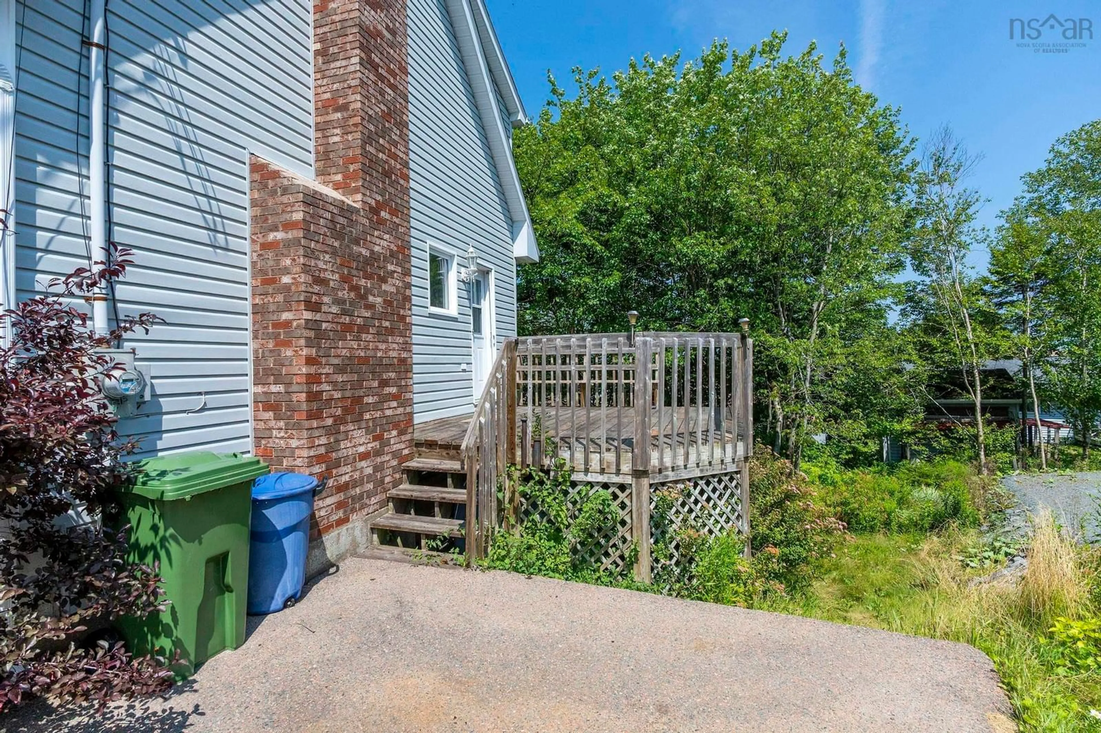Patio, water/lake/river/ocean view for 7 Orquel Crt, Woodlawn Nova Scotia B2M 4Z3