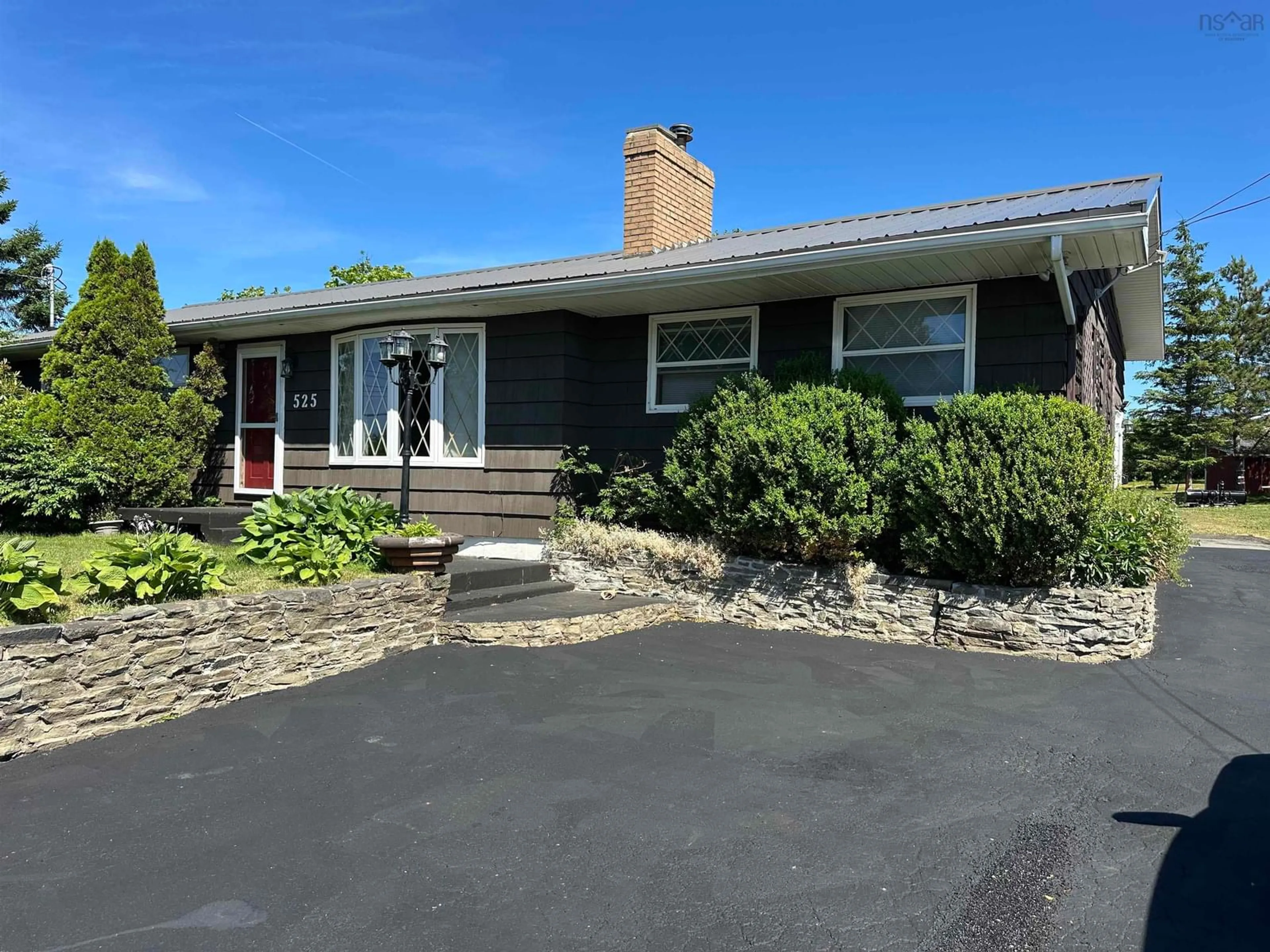 Home with vinyl exterior material, street for 525 Phalen Rd, Glace Bay Nova Scotia B1A 3B6