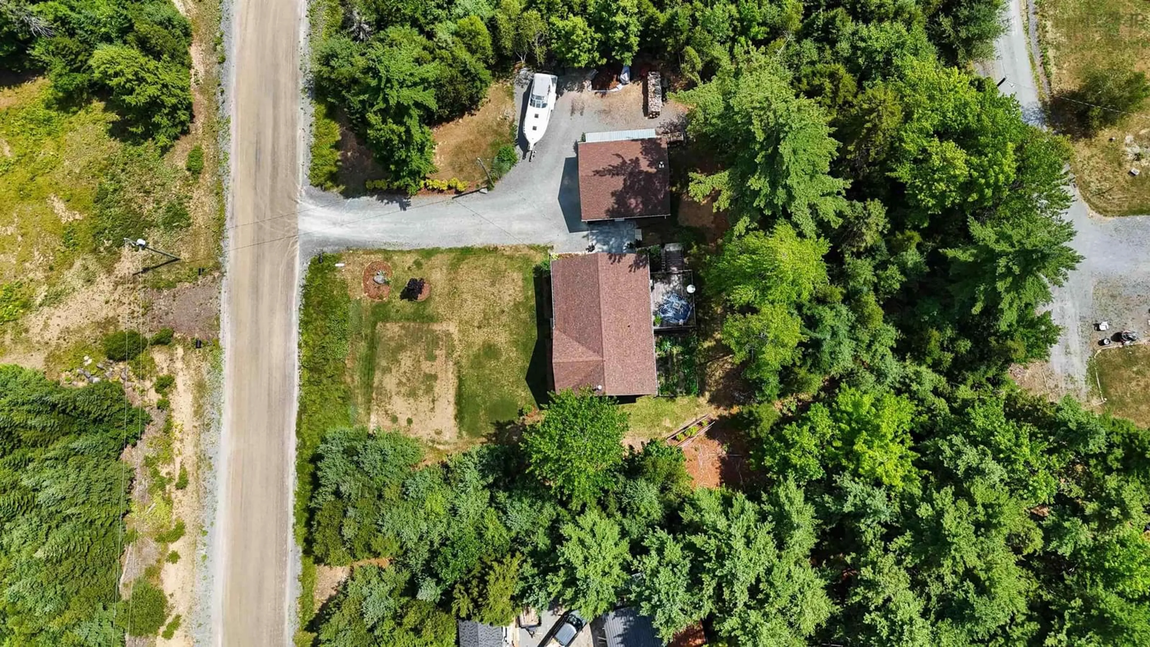 A pic from outside/outdoor area/front of a property/back of a property/a pic from drone, street for 11 Adam Ridge Lane, Pine Grove Nova Scotia B0J 1E0