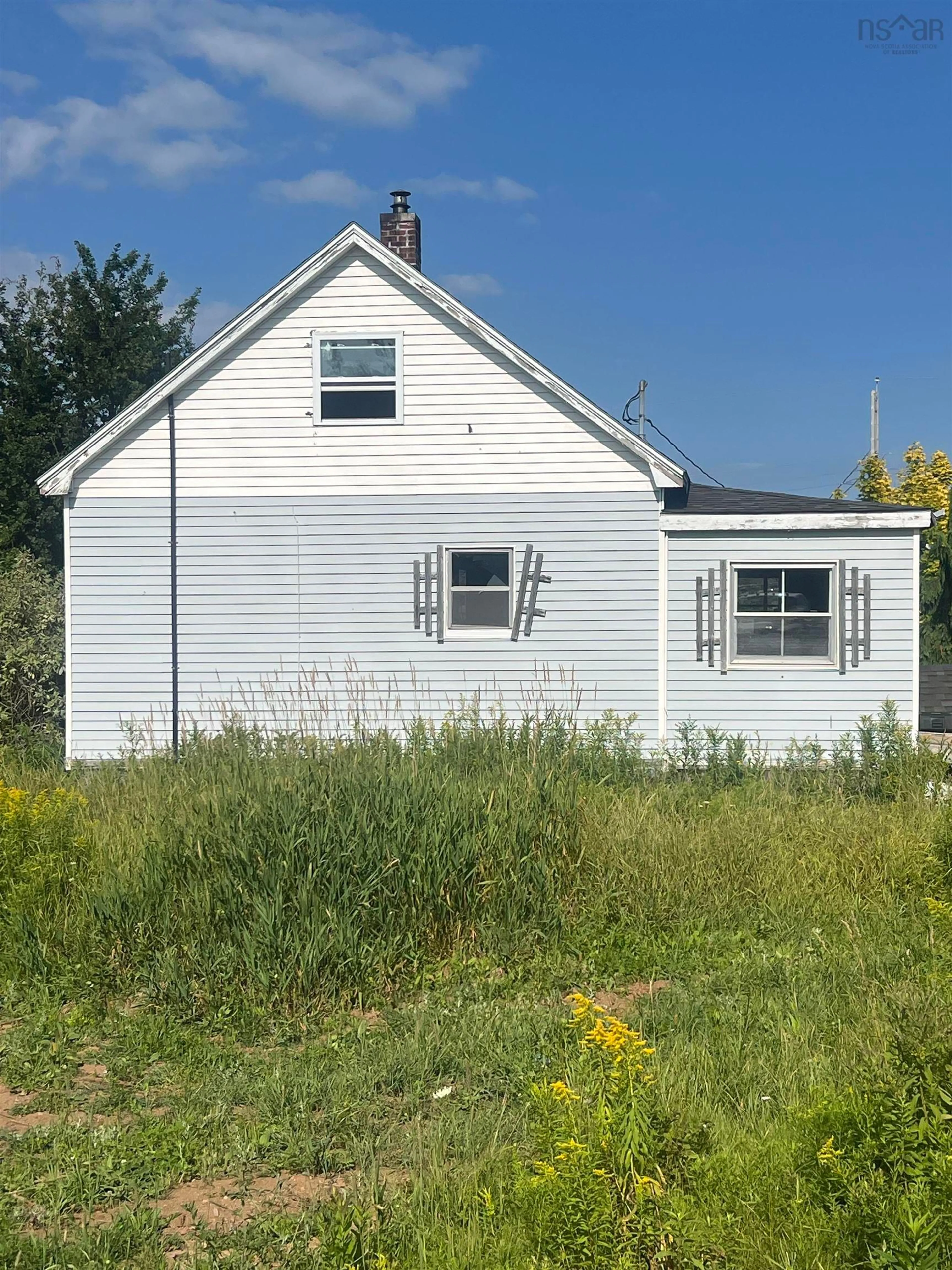 Home with vinyl exterior material, building for 4011 Highway 358, South Scots Bay Nova Scotia B0P 1H0