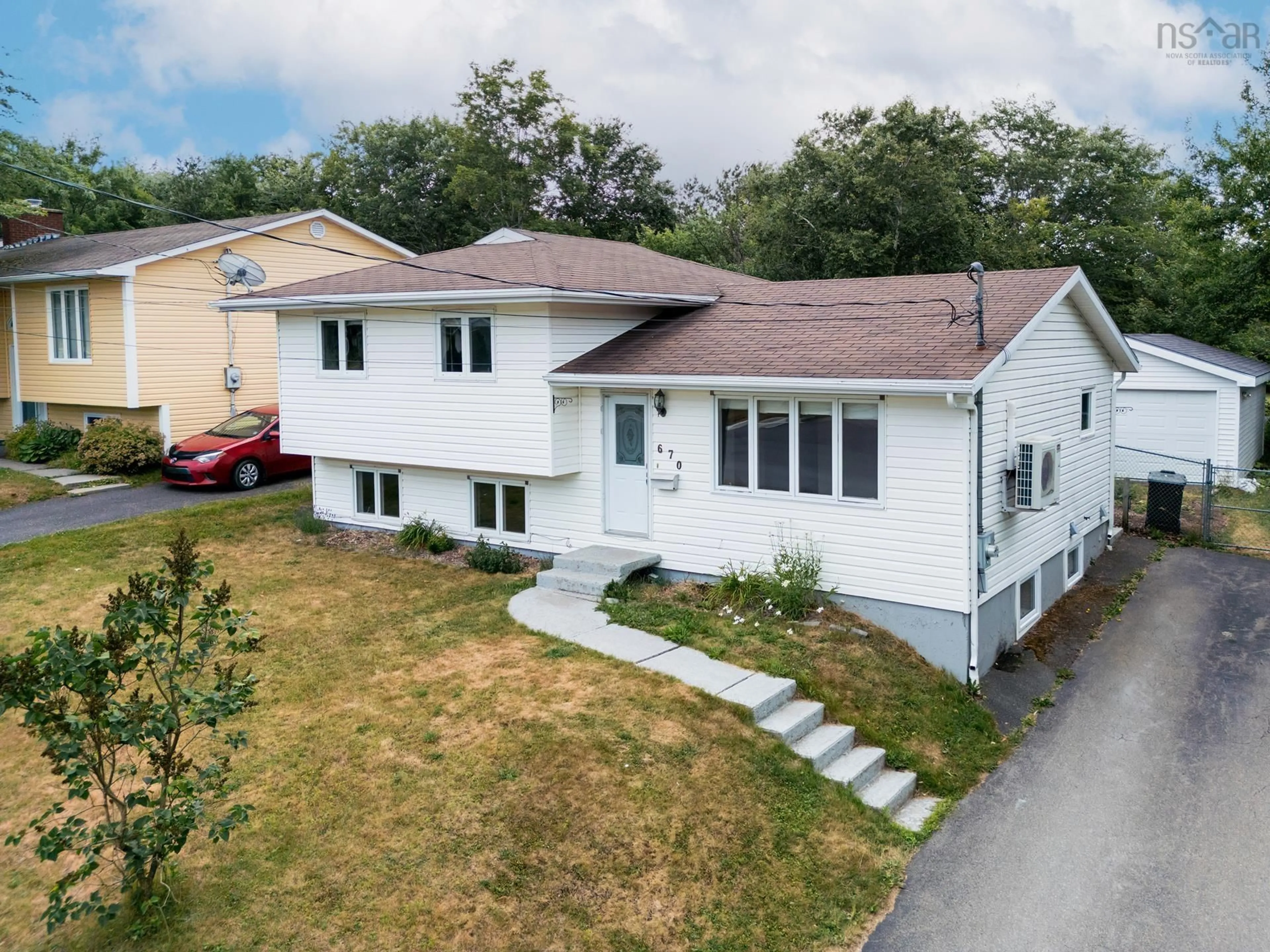 A pic from outside/outdoor area/front of a property/back of a property/a pic from drone, street for 670 Cottage Road, Sydney, Ns, B1p6s6, Sydney Nova Scotia B1P 6S6