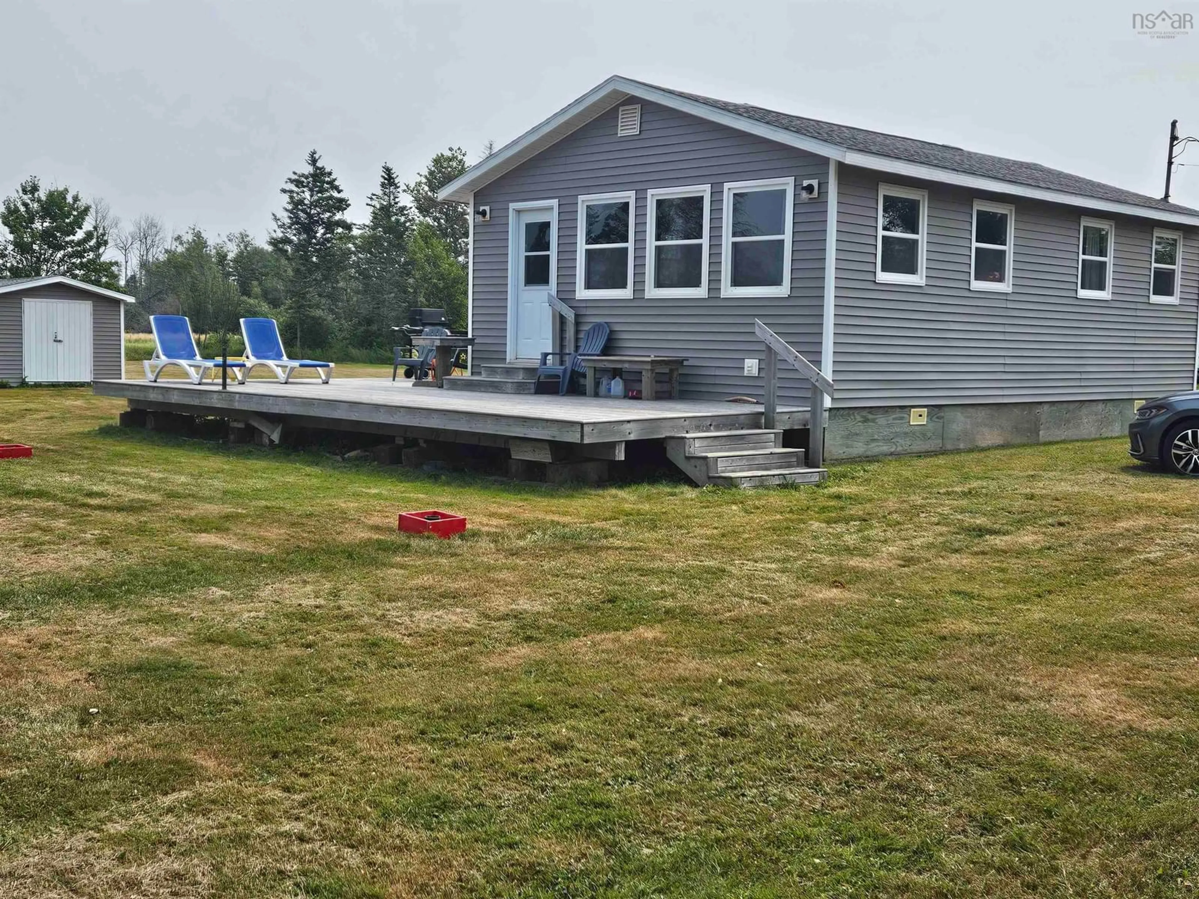 Patio, water/lake/river/ocean view for Dawson Beach #90, Brule Nova Scotia B0K 1V0