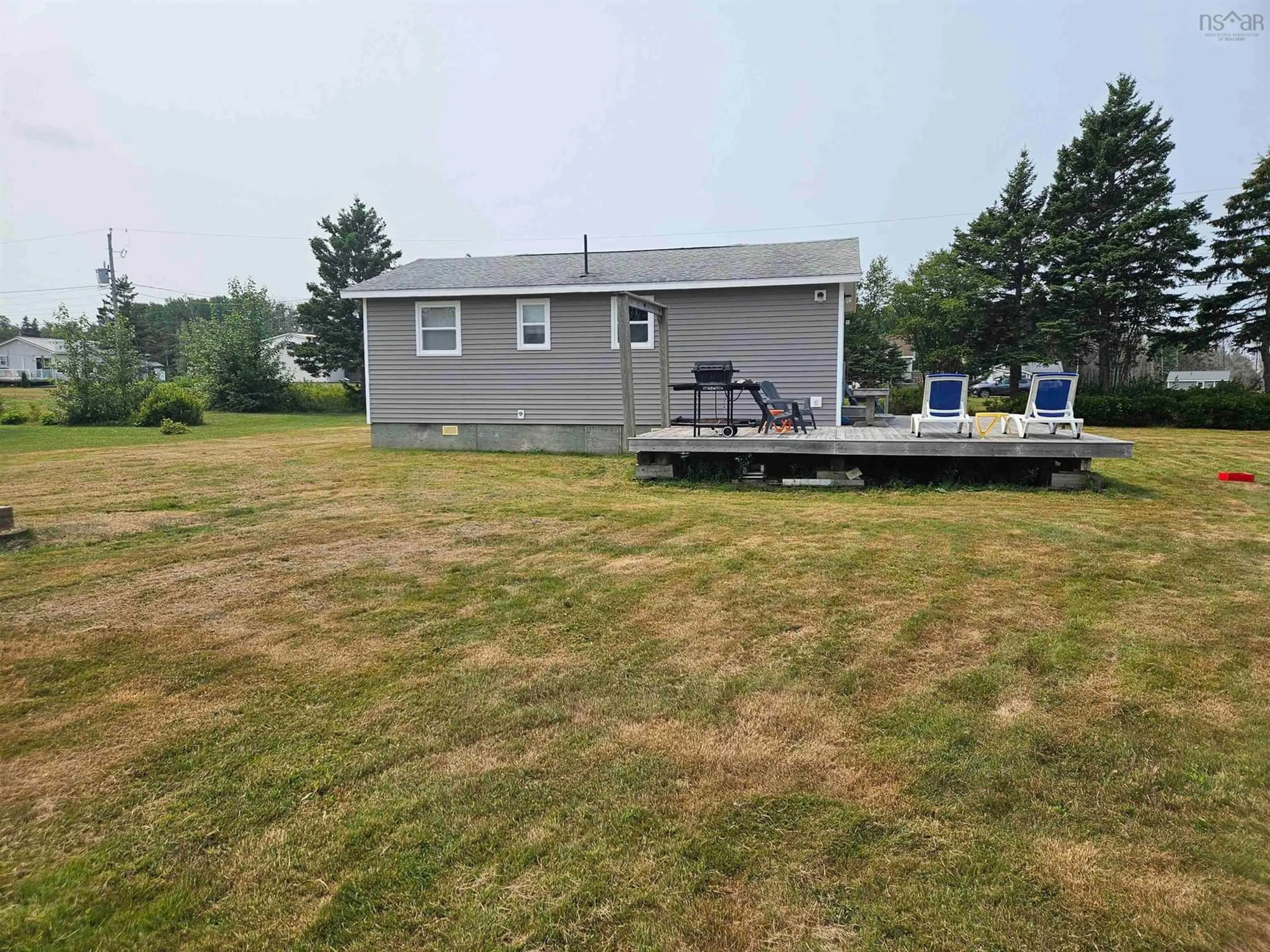A pic from outside/outdoor area/front of a property/back of a property/a pic from drone, water/lake/river/ocean view for Dawson Beach #90, Brule Nova Scotia B0K 1V0