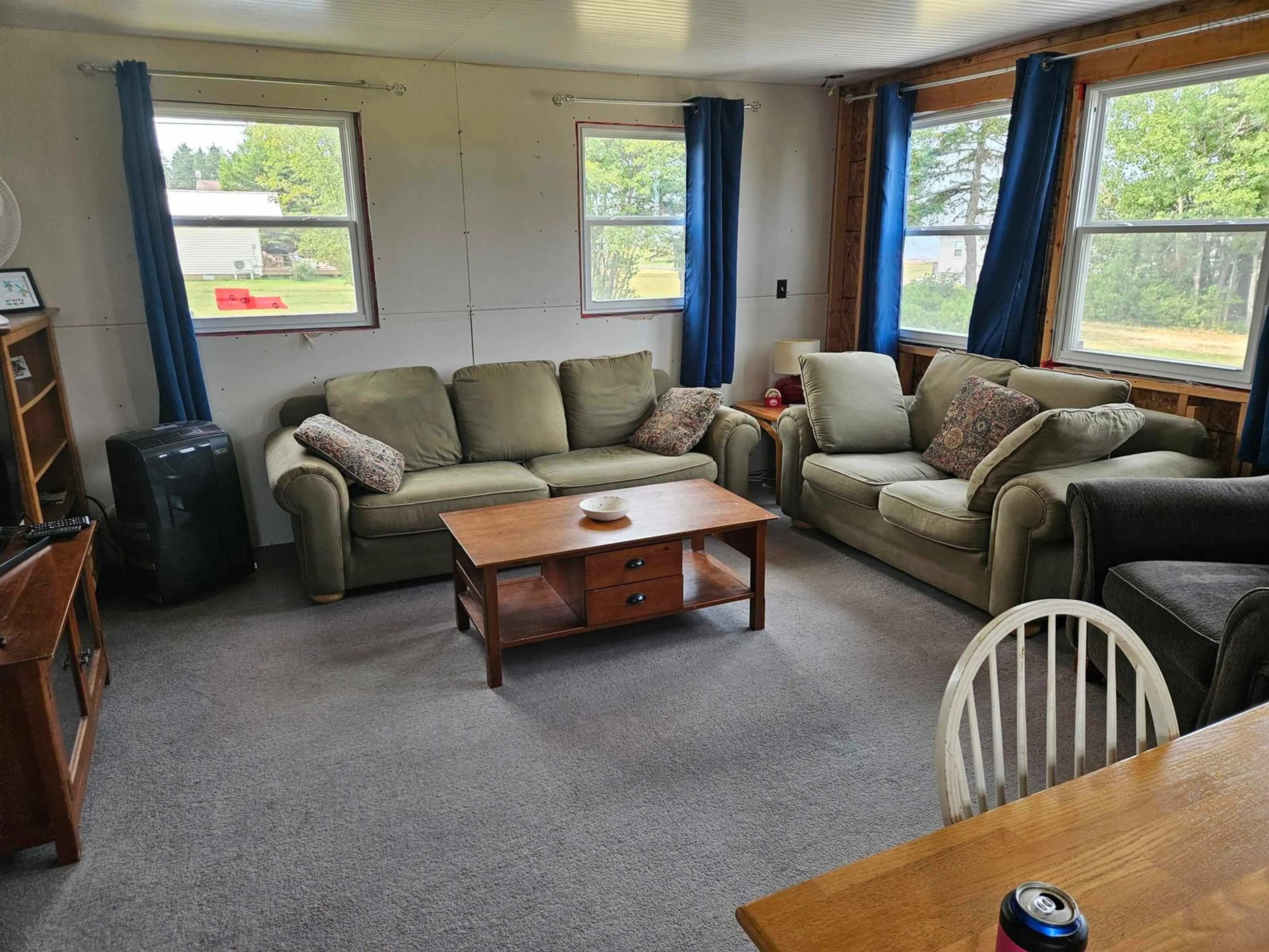 Living room with furniture, unknown for Dawson Beach #90, Brule Nova Scotia B0K 1V0