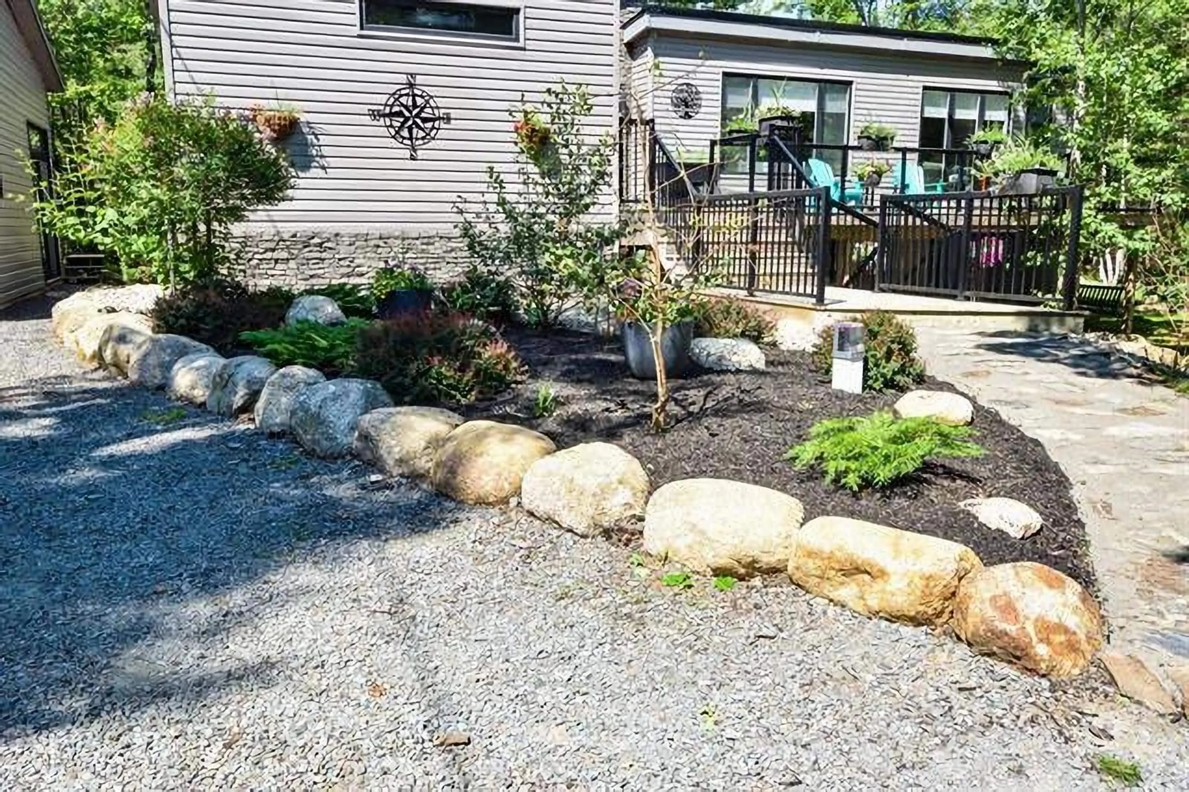 Patio, street for 23 Blueberry Station Dr, Wentzells Lake Nova Scotia B0R 1E0