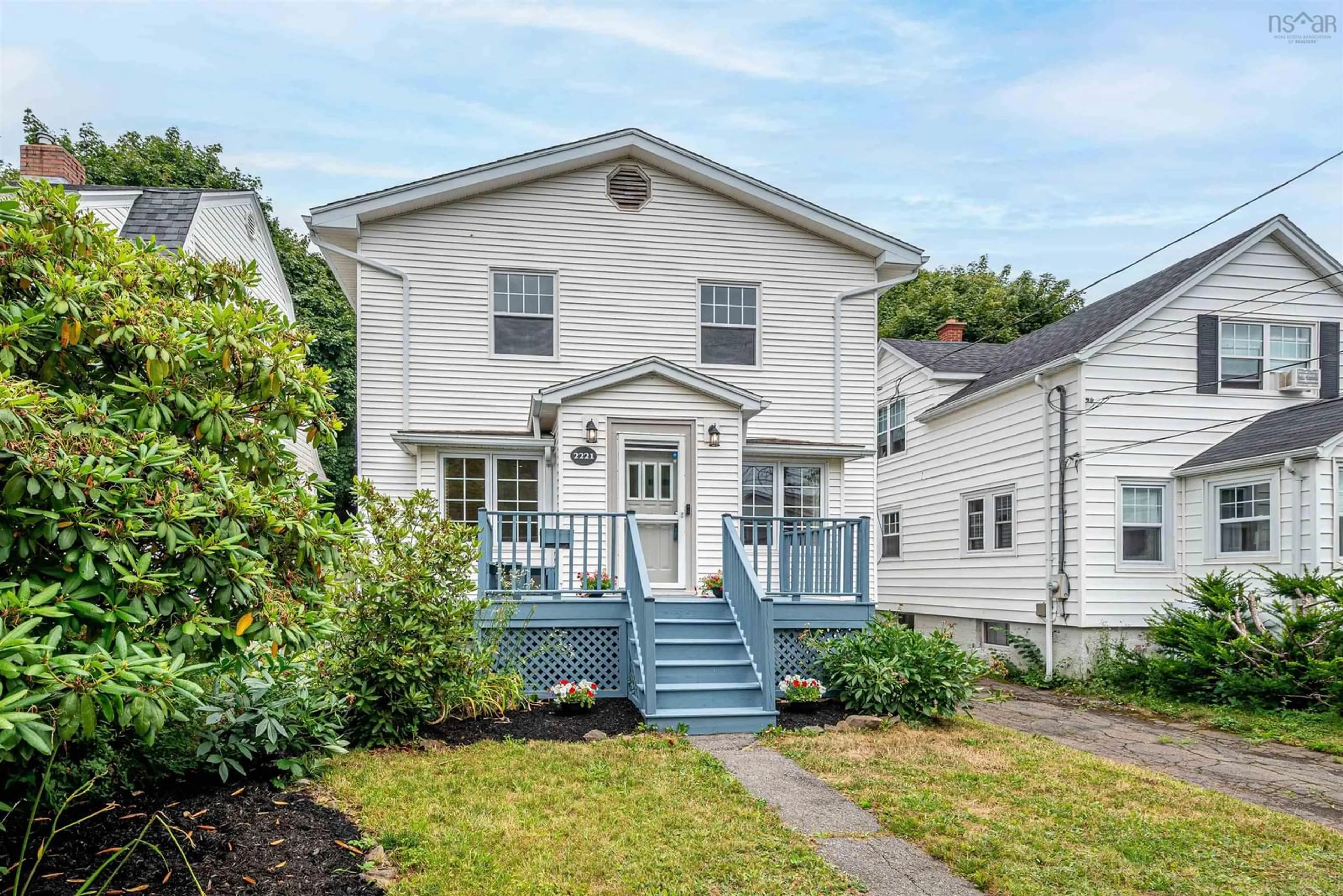 Home with vinyl exterior material, street for 2221 Blink Bonnie Terr, Halifax Nova Scotia B3L 3E8