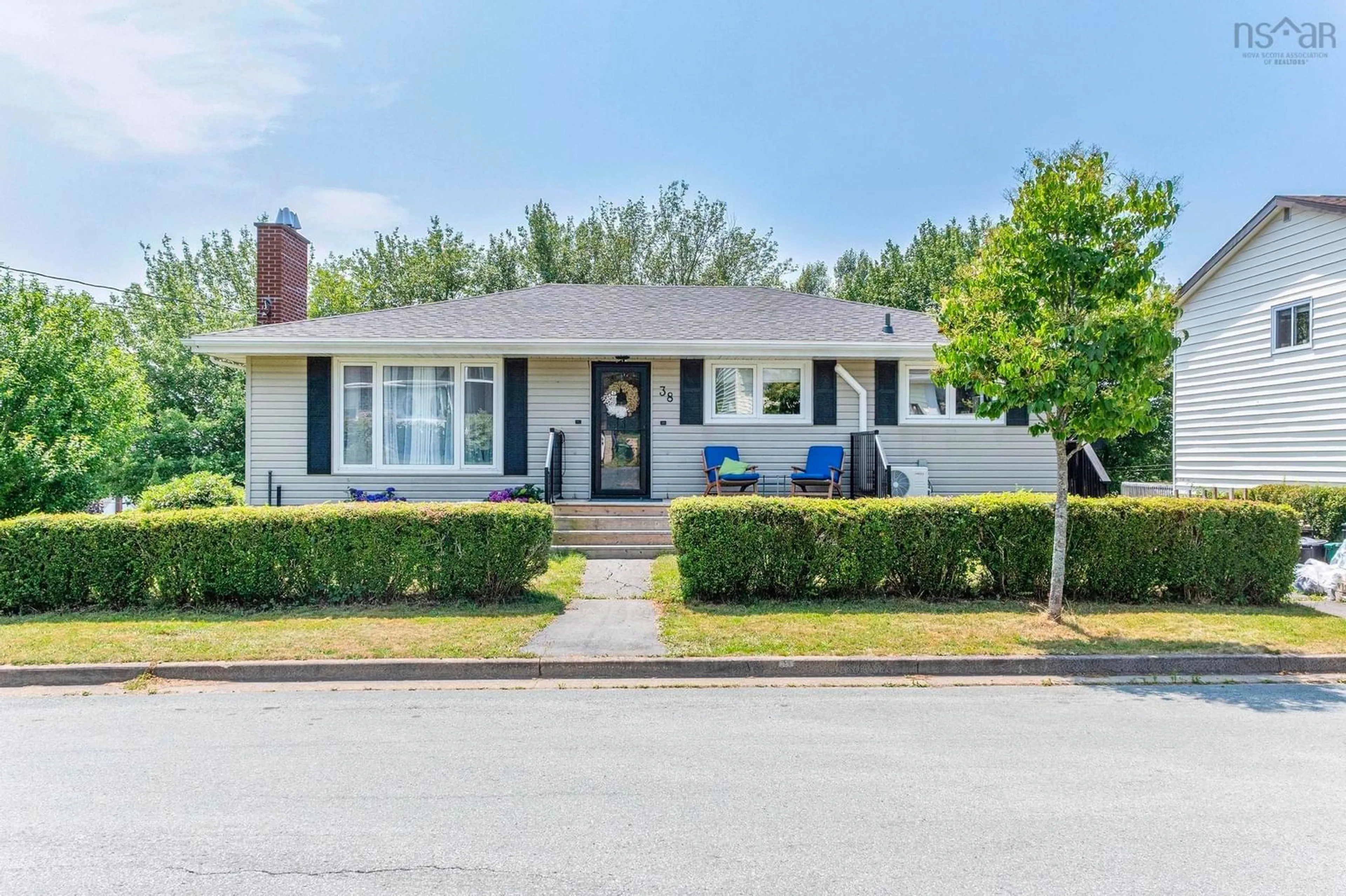 Home with vinyl exterior material, street for 38 Lynn Dr, Dartmouth Nova Scotia B2Y 3V9
