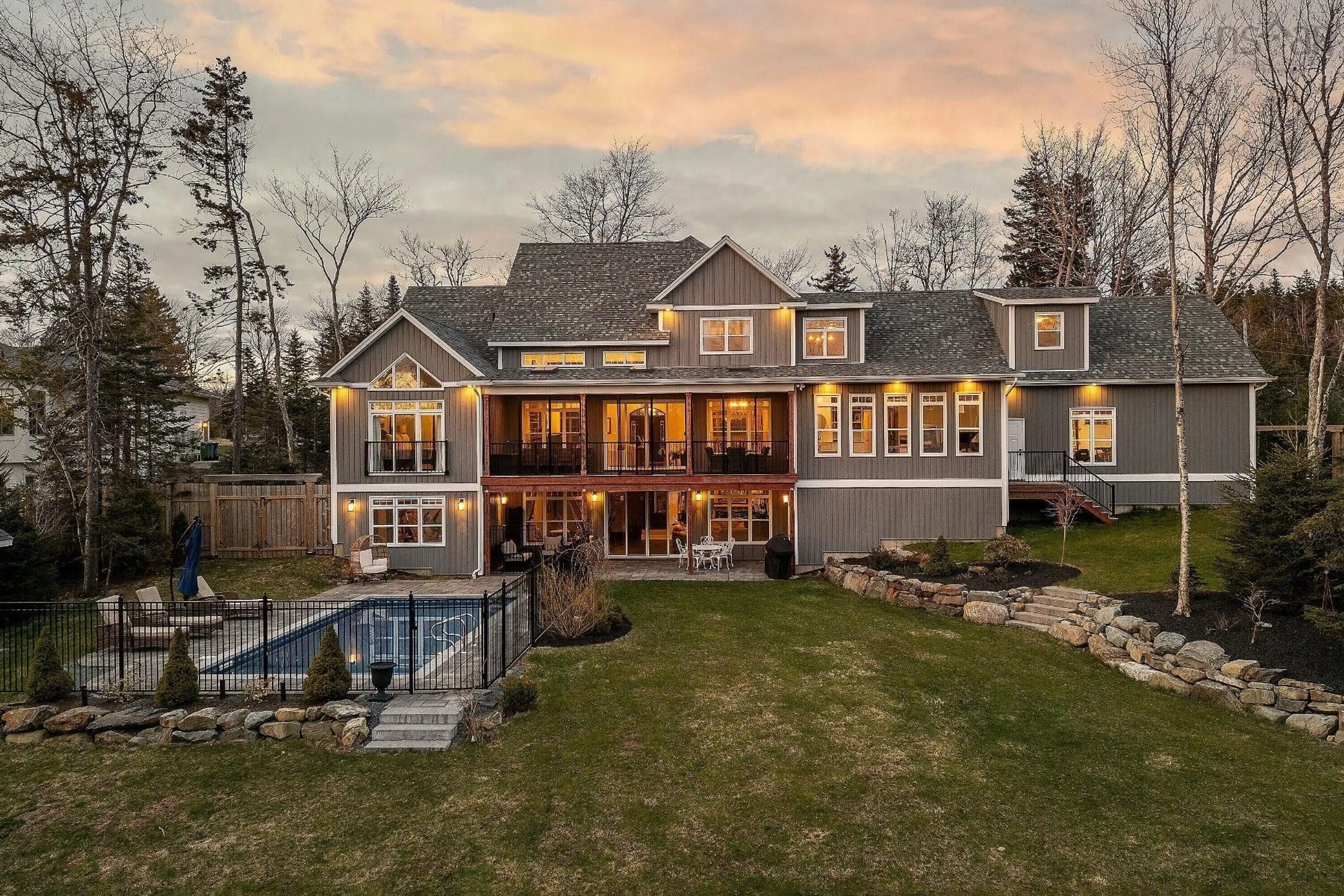Home with brick exterior material, water/lake/river/ocean view for 838 Mccabe Lake Dr, Middle Sackville Nova Scotia B4E 0P4