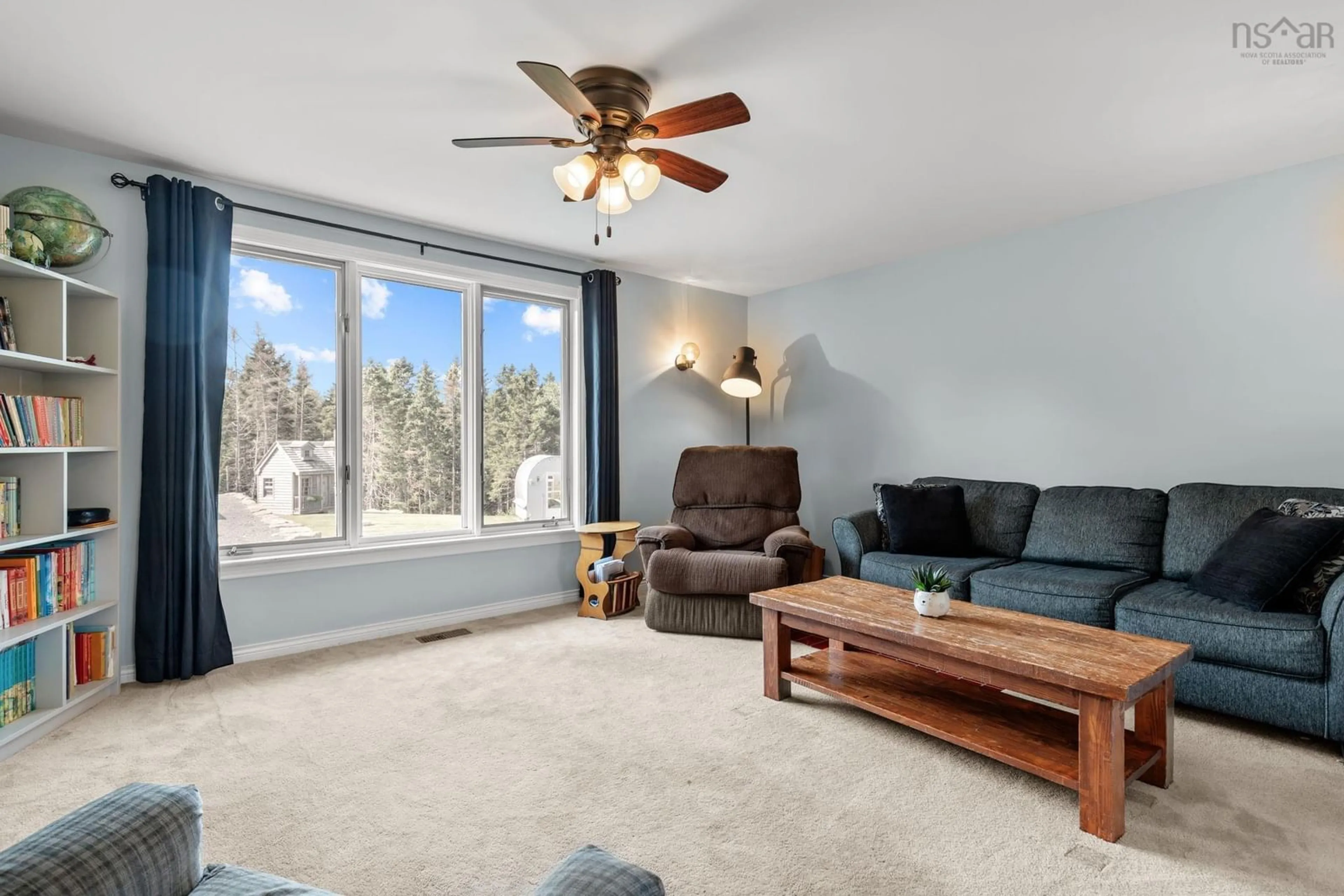 Living room with furniture, unknown for 950 Highway 6, Bayhead Nova Scotia B0K 1V0