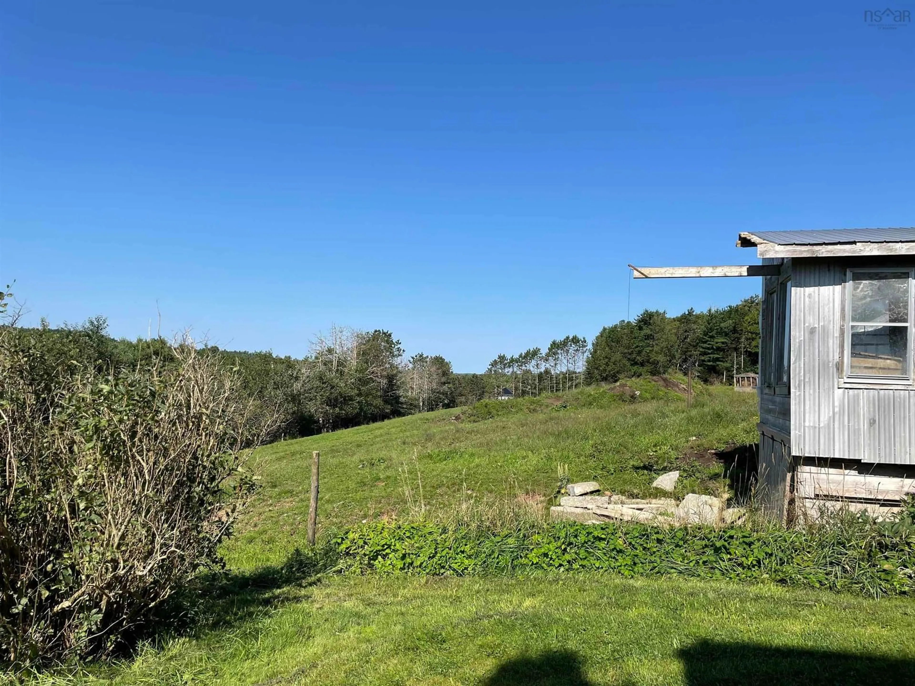 A pic from outside/outdoor area/front of a property/back of a property/a pic from drone, forest/trees view for 550 Lower Branch Rd, Lower Branch Nova Scotia B4V 4M1
