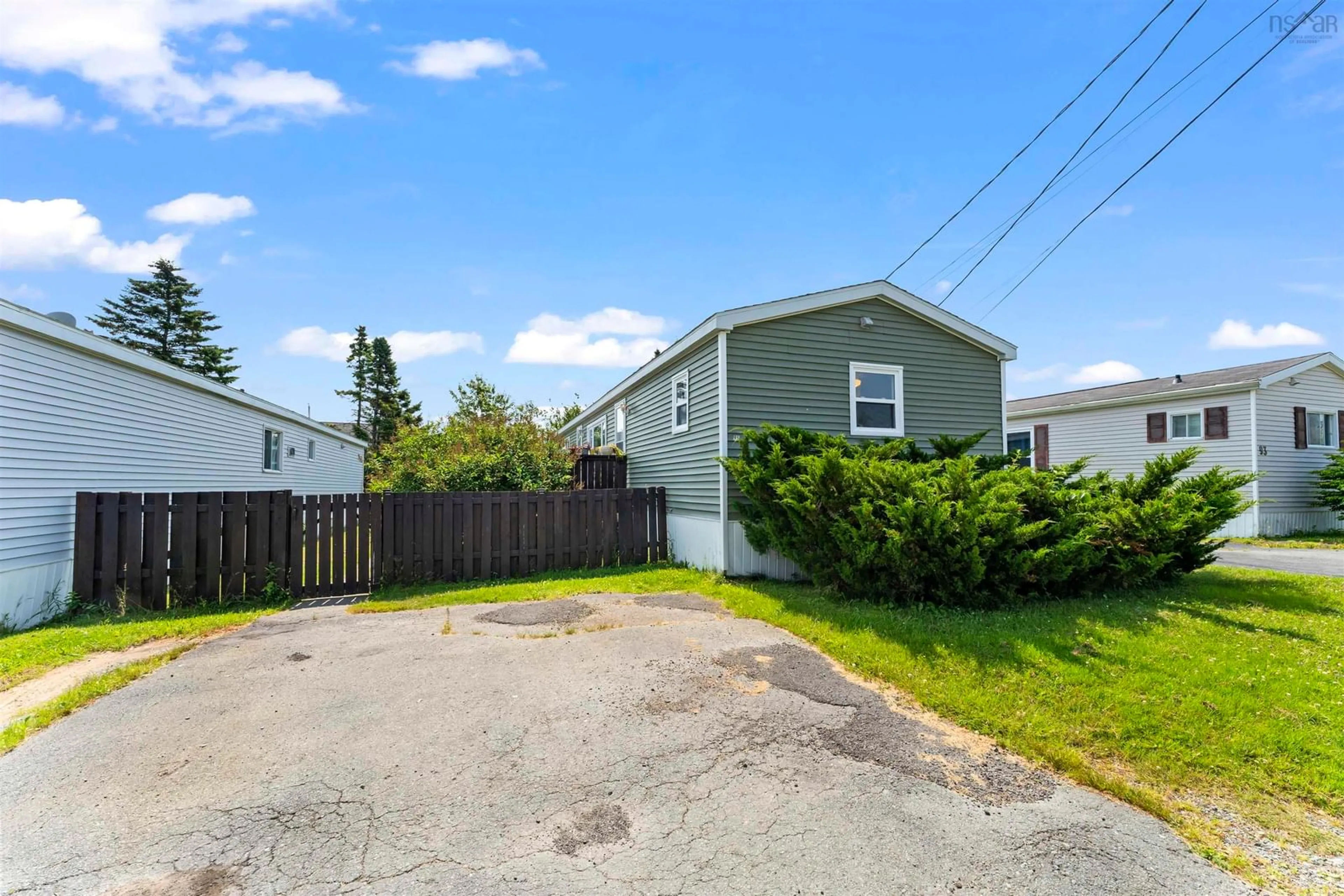 A pic from outside/outdoor area/front of a property/back of a property/a pic from drone, street for 95 Birchill Dr, Eastern Passage Nova Scotia B3G 1C8