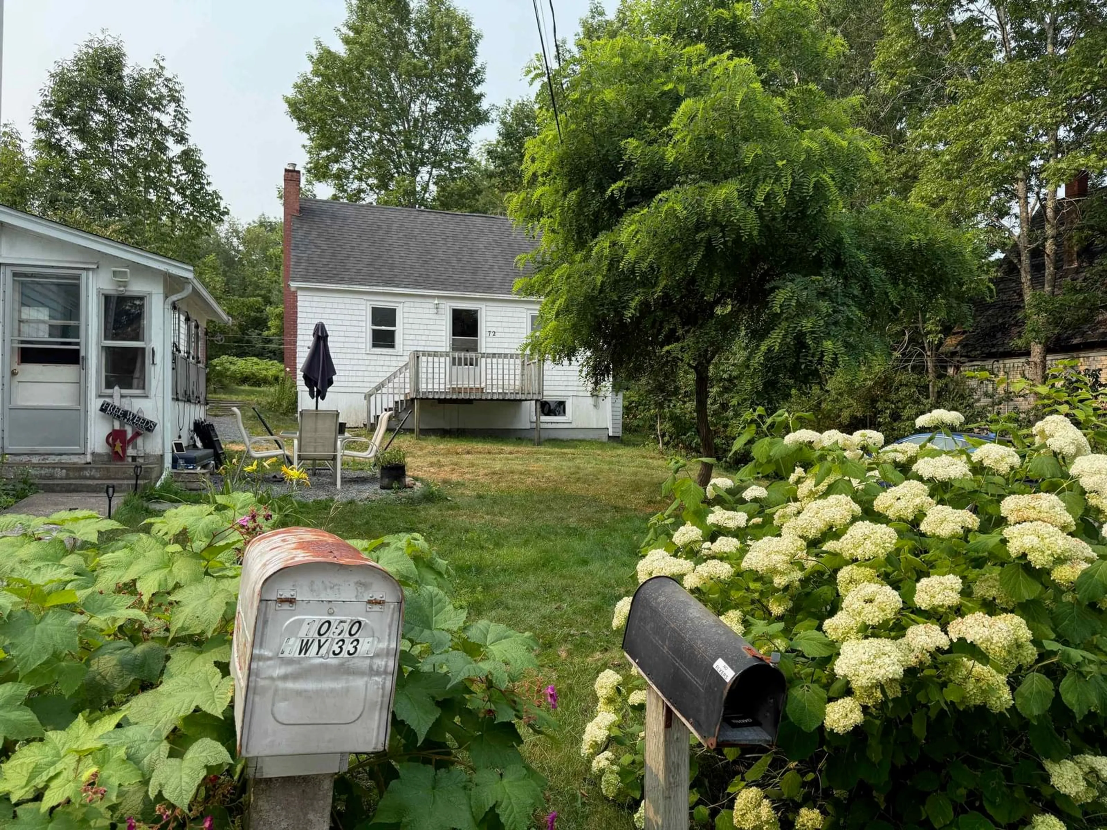 A pic from outside/outdoor area/front of a property/back of a property/a pic from drone, street for 72 Cove Rd, Conquerall Bank Nova Scotia B4V 0T4