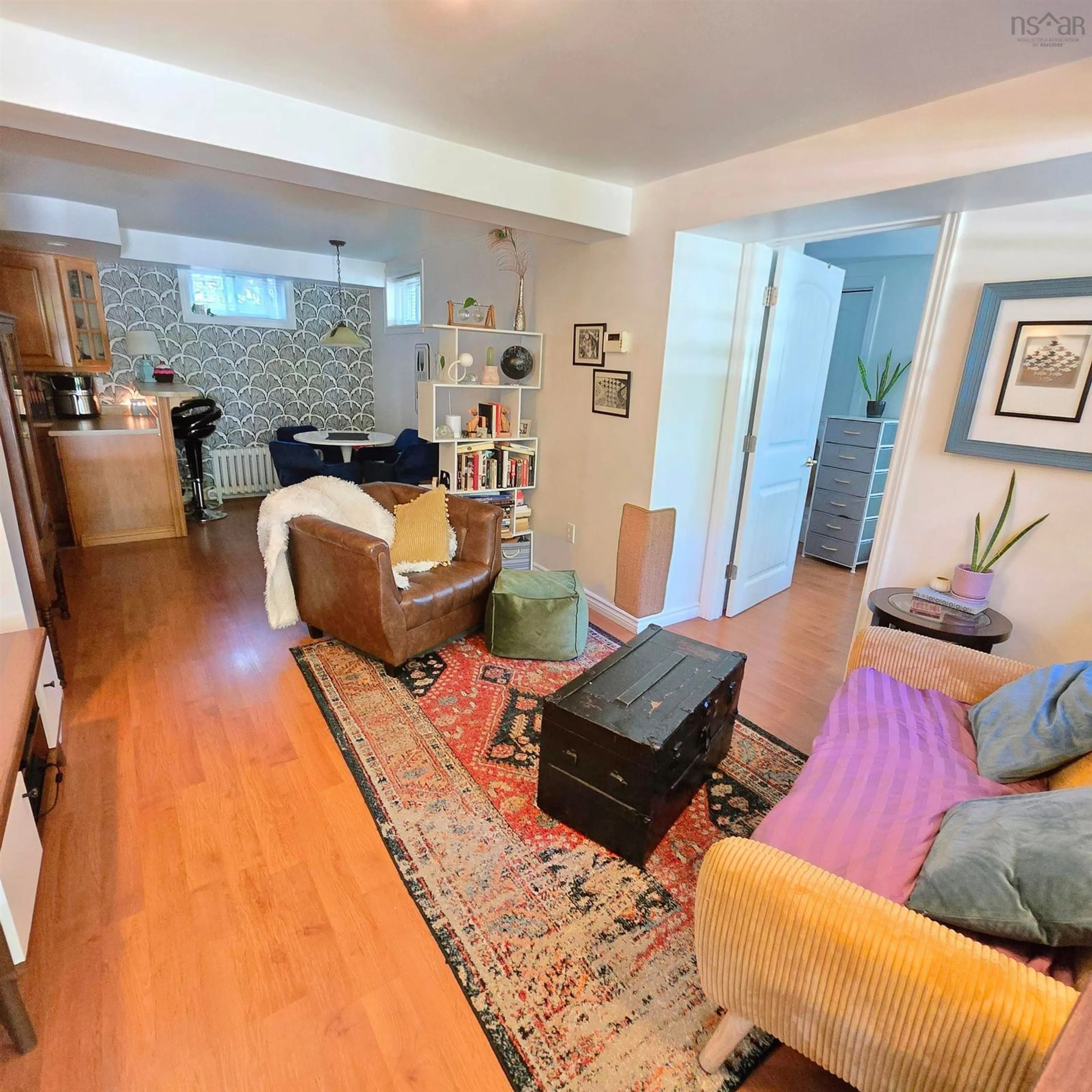 Living room with furniture, unknown for 142 Shandwick St, Sydney Nova Scotia B1P 4V6