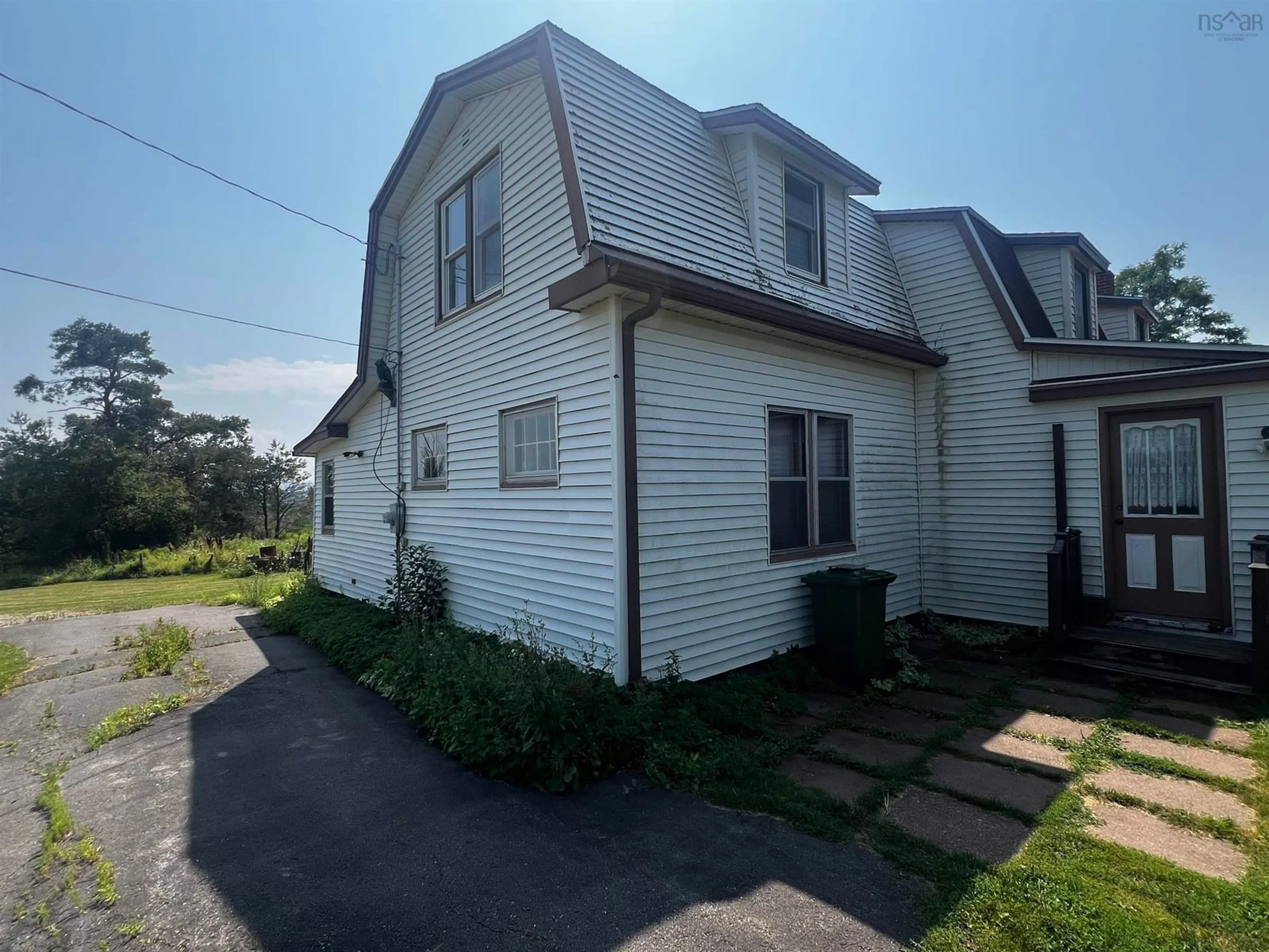A pic from outside/outdoor area/front of a property/back of a property/a pic from drone, street for 44 Frasers Mountain Branch Rd, Frasers Mountain Nova Scotia B2H 5C4