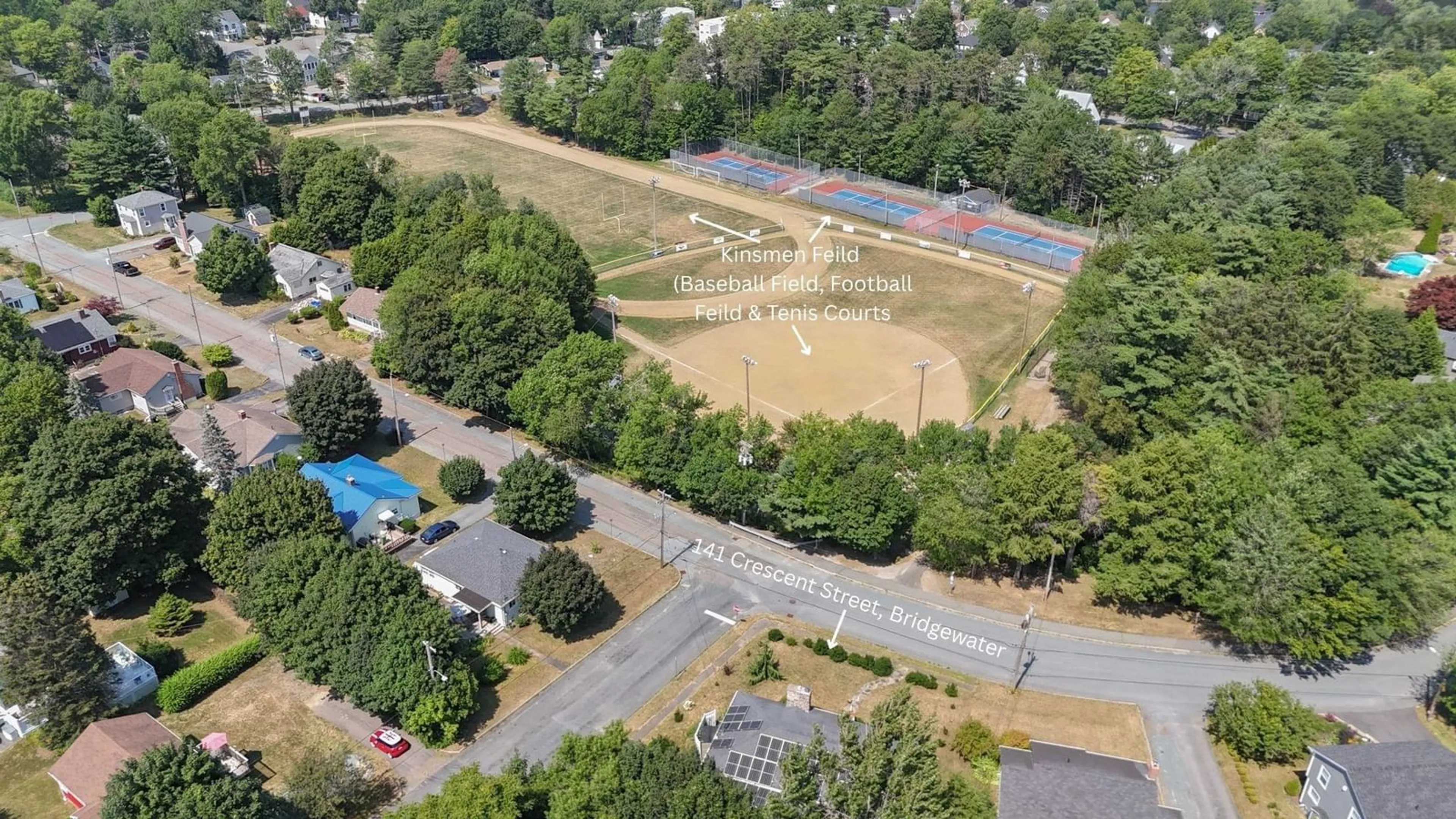 A pic from outside/outdoor area/front of a property/back of a property/a pic from drone, mountain view for 141 Crescent St, Bridgewater Nova Scotia B4V 1K9
