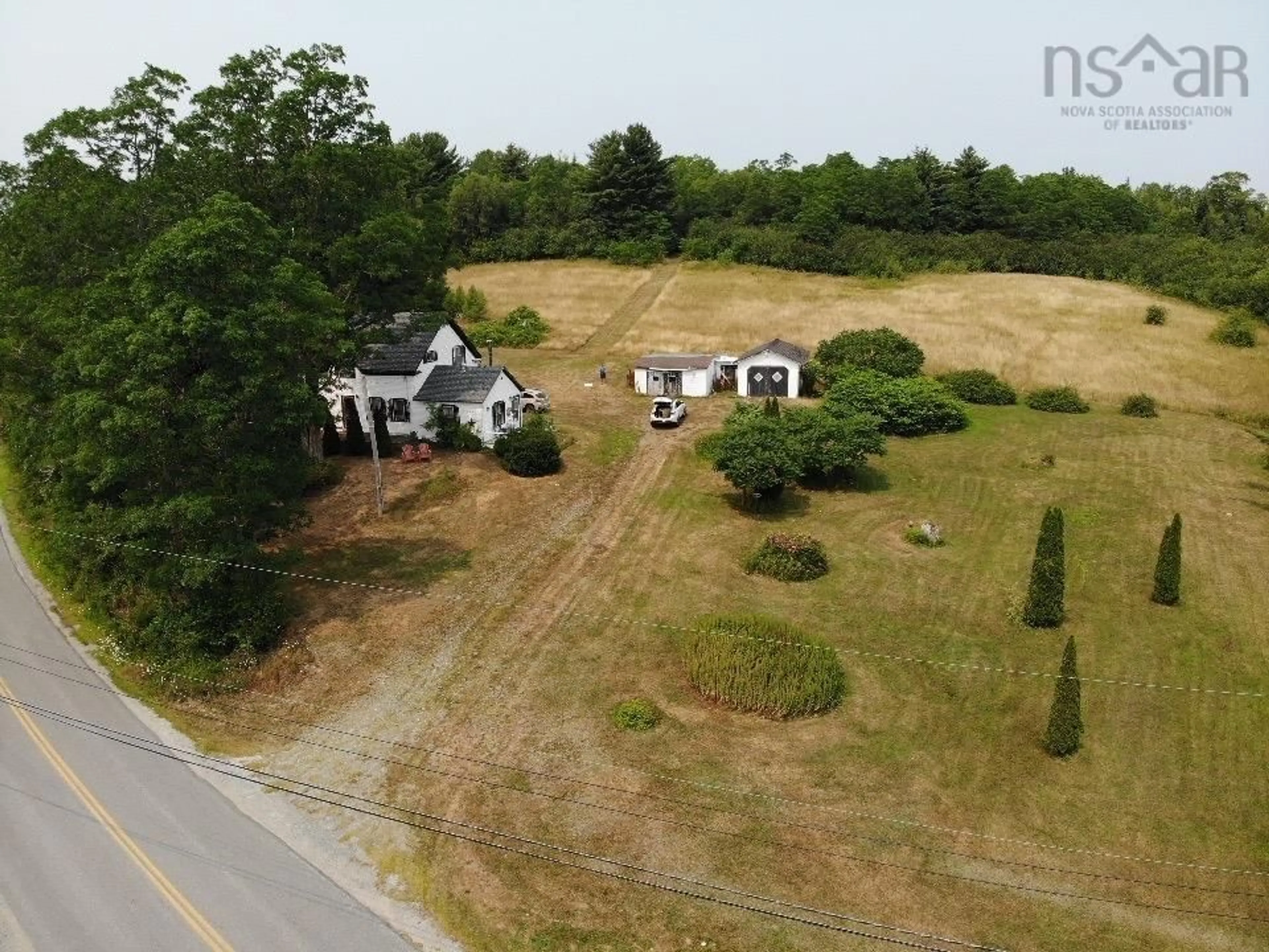 A pic from outside/outdoor area/front of a property/back of a property/a pic from drone, street for 1139 Old Westfield Rd, Westfield Nova Scotia B0T 1B0