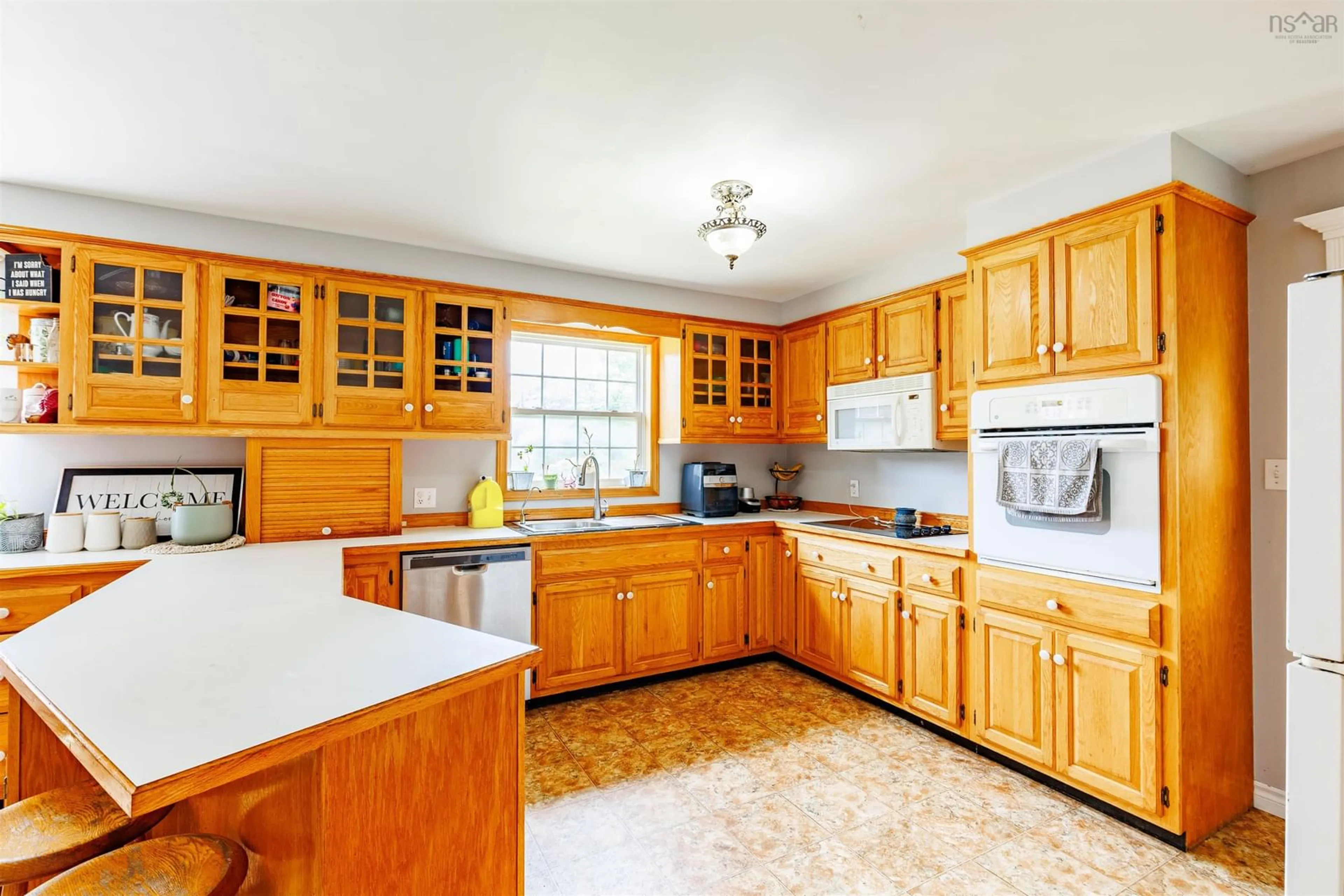 Standard kitchen, ceramic/tile floor for 4192 Highway 3 Hwy, Doctors Cove Nova Scotia B0W 1G0