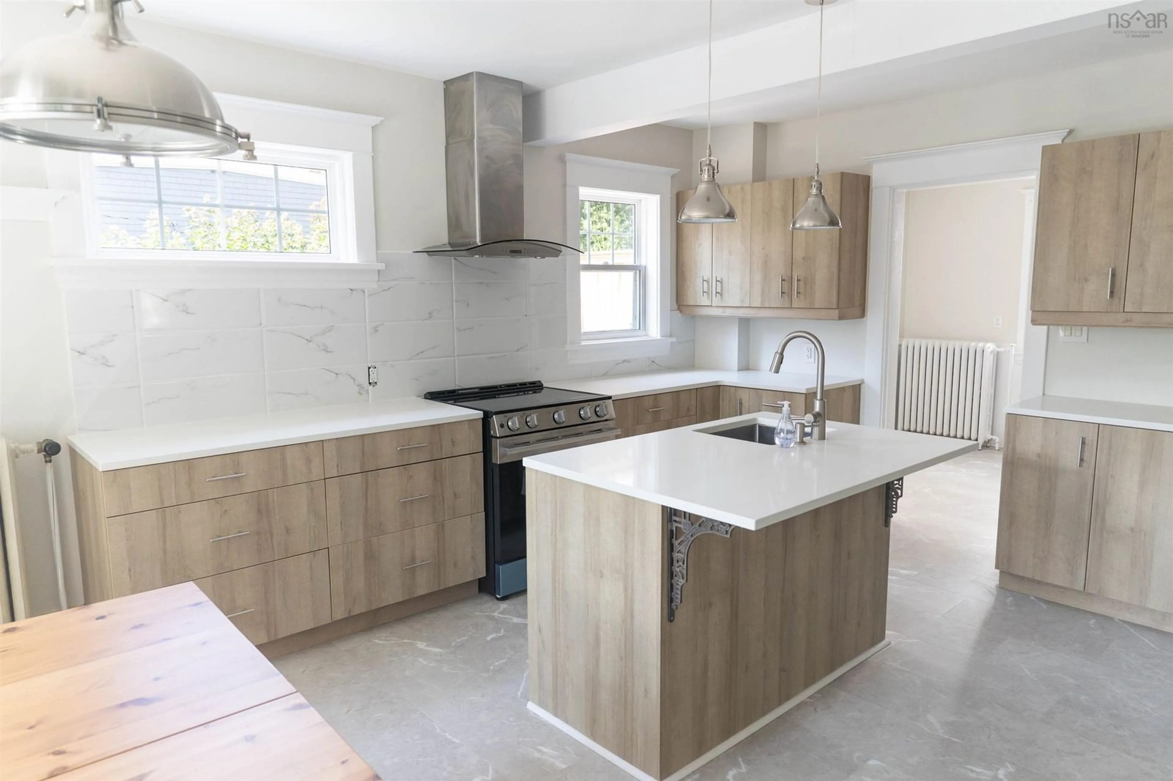 Open concept kitchen, unknown for 1758 Preston St, Halifax Nova Scotia B3H 3V6