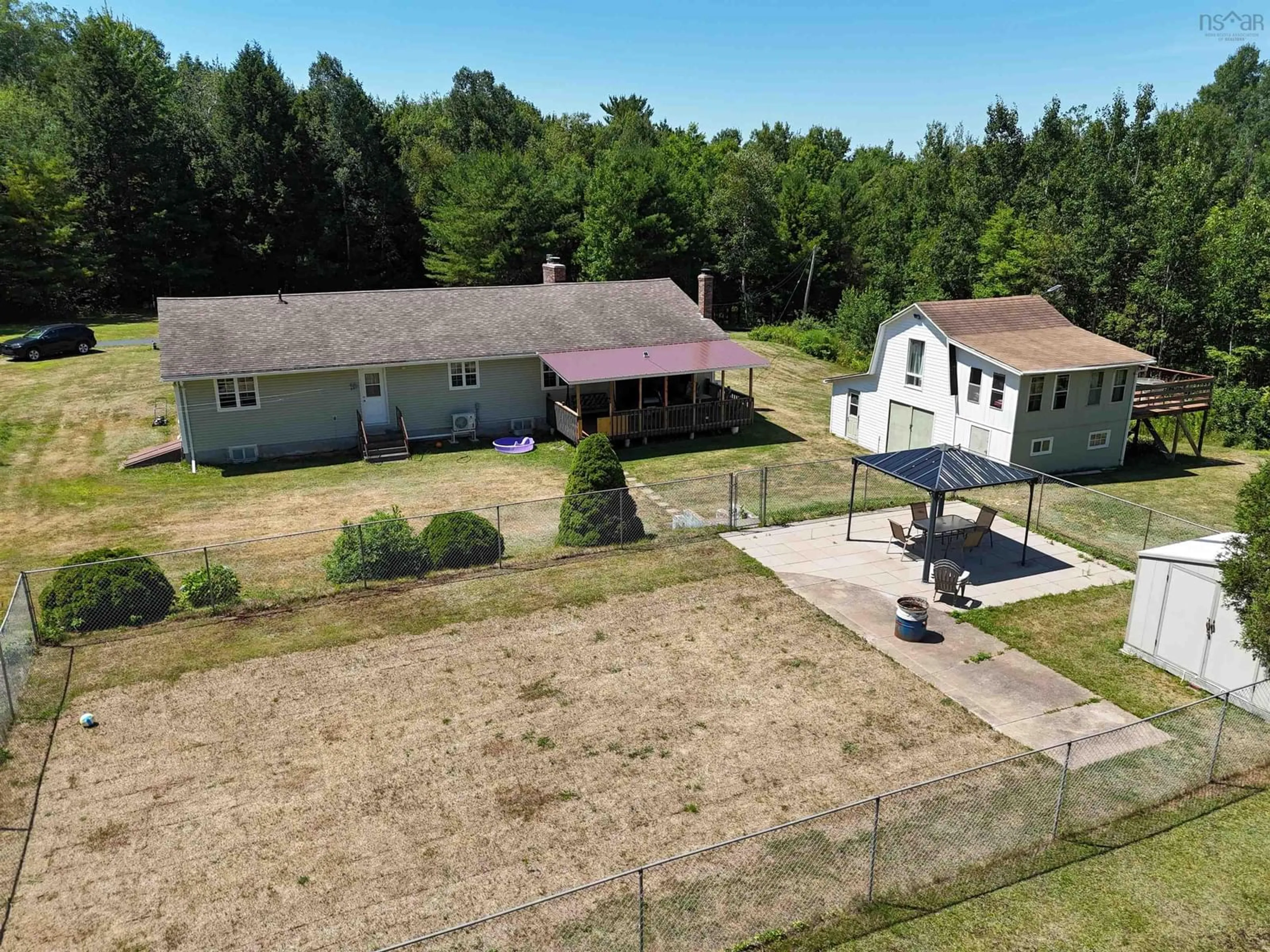 A pic from outside/outdoor area/front of a property/back of a property/a pic from drone, building for 352 Lawrence Rd, Rockland Nova Scotia B0P 1E0